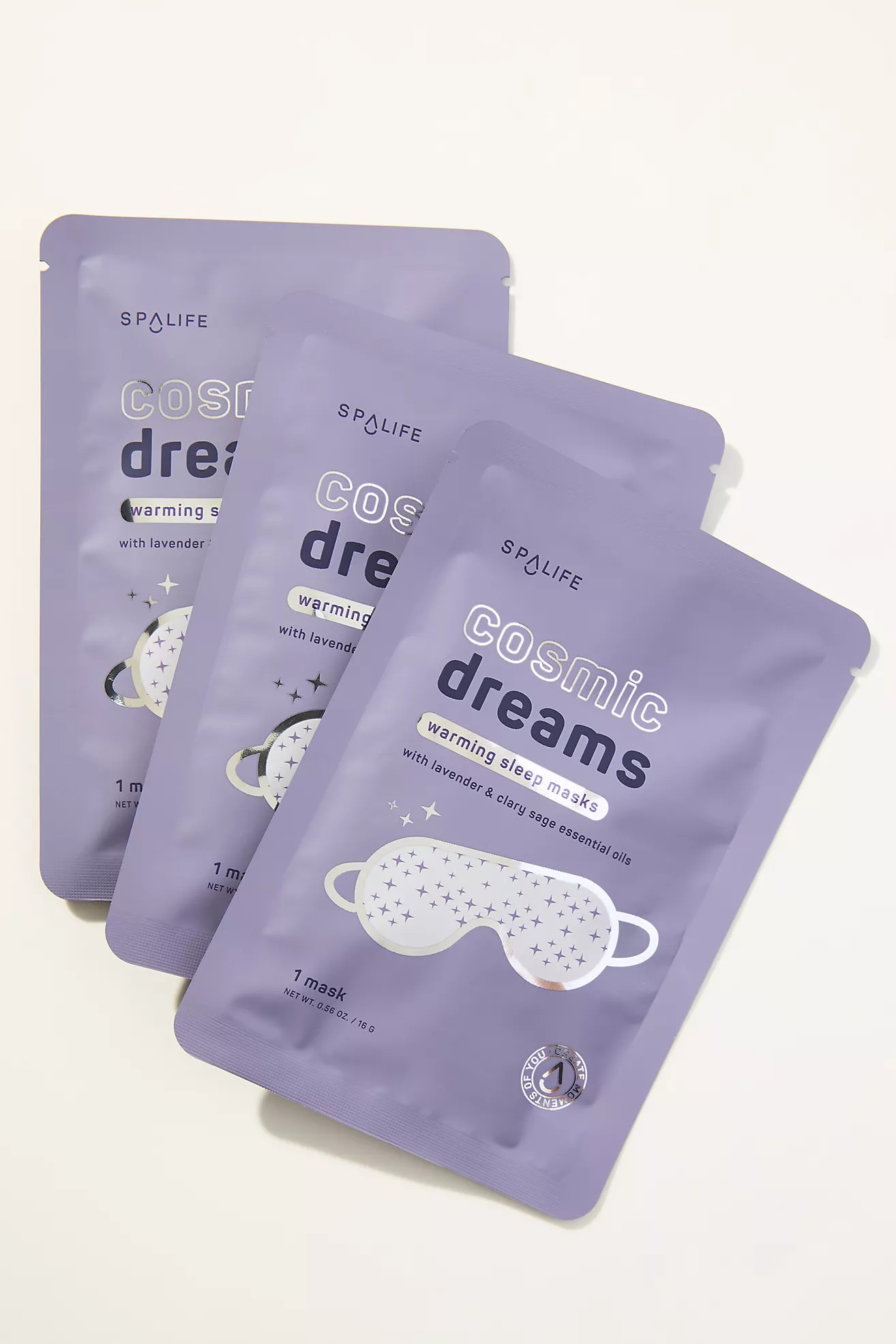 SpaLife Cosmic Dreams Warming Sleep Eye Masks | Anthropologie (US)