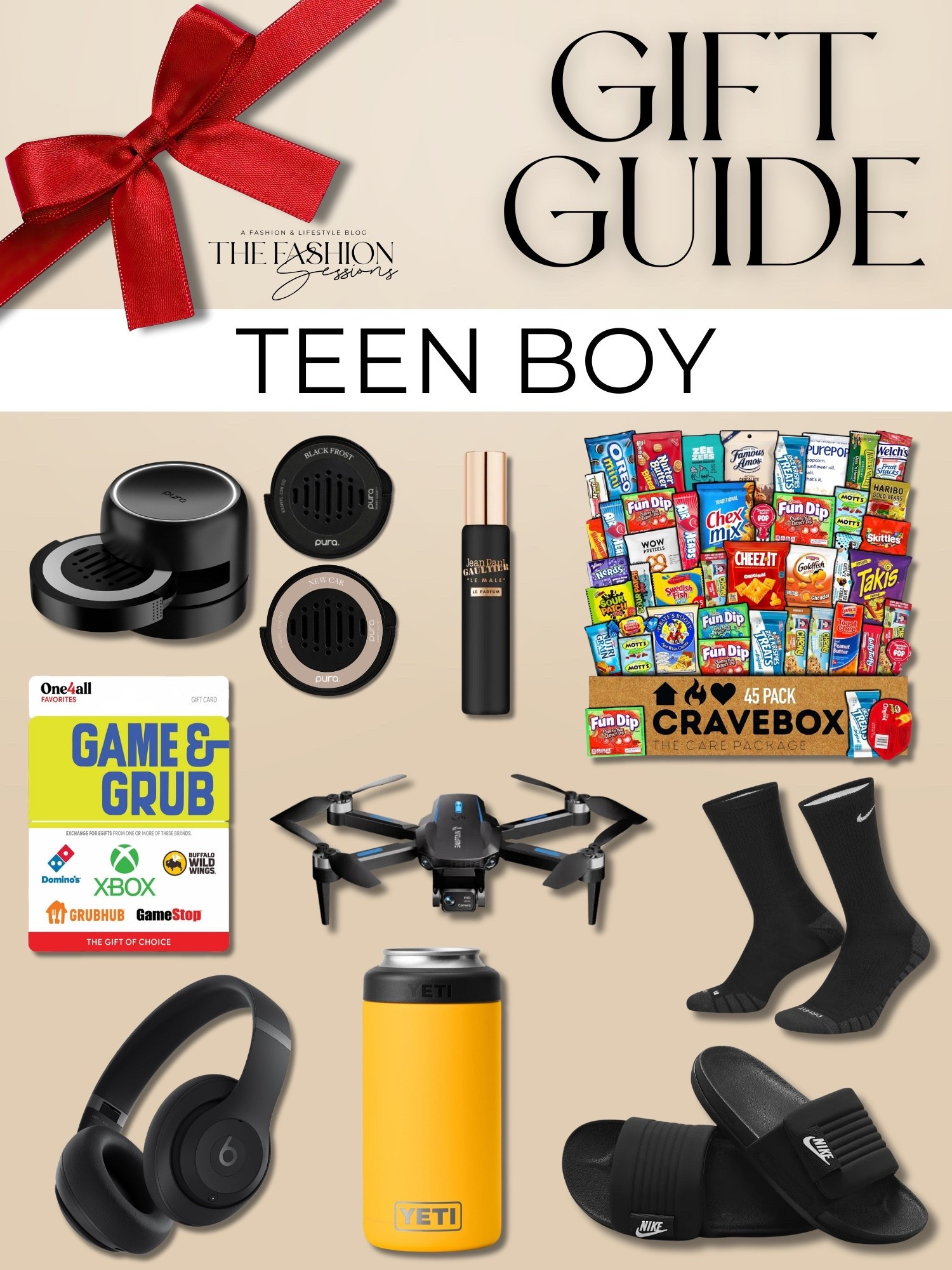 Explore top gift ideas for teen boys with this curated collection of cool, trending, and affordable picks—including must-have tech gadgets, gaming accessories, fashion-forward clothing, sports gear, and more!

#LTKFindsUnder100 #LTKMens #LTKGiftGuide