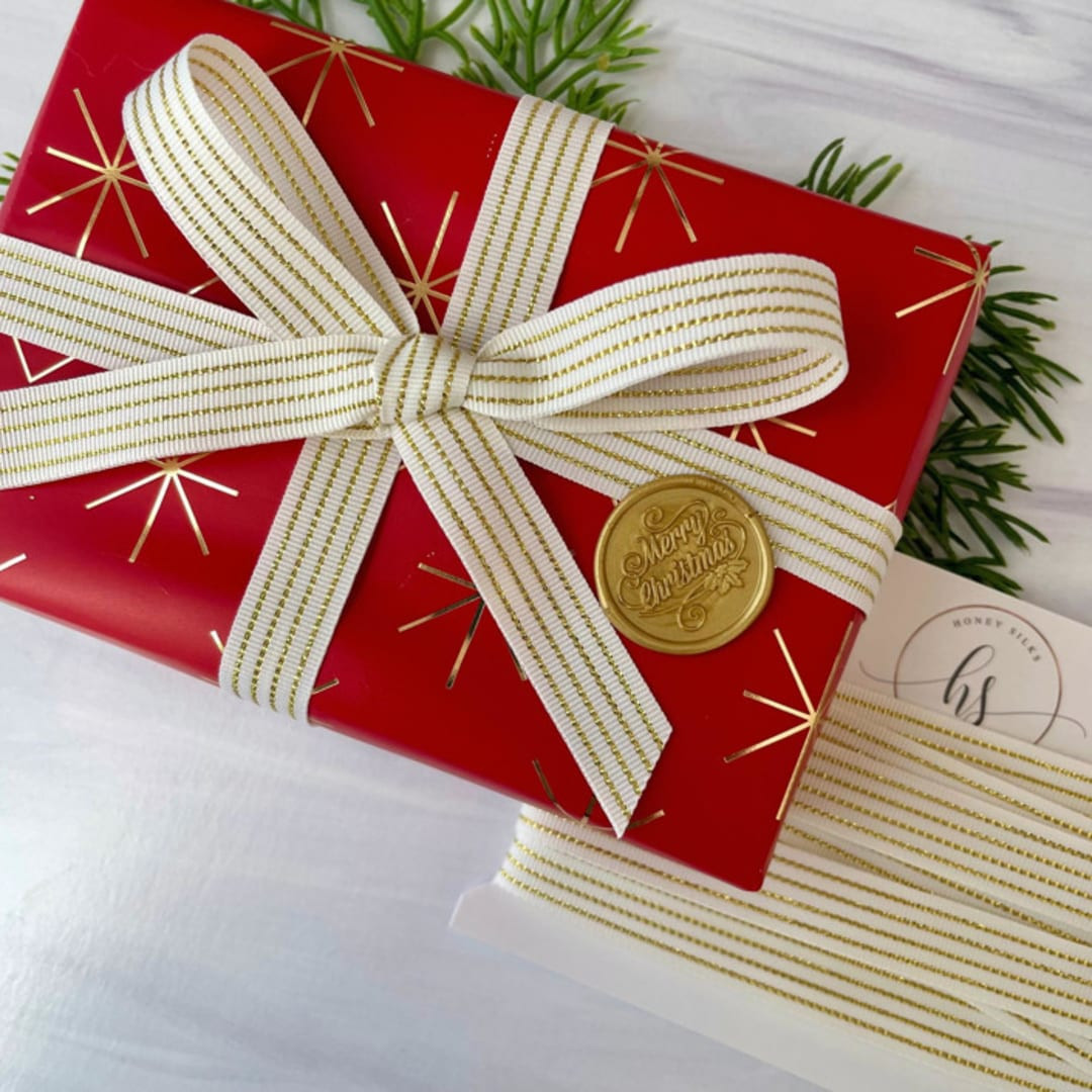 Wax Seal and Gold Ribbon Set | Minted