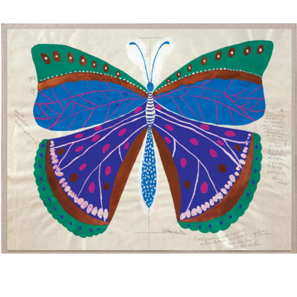 Natural Curiosities Paule Marrot - Butterfly Pink | Mintwood Home