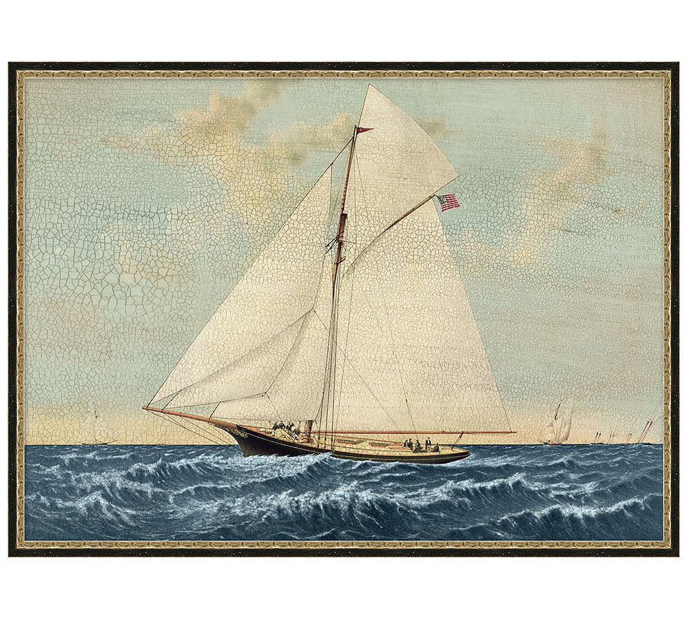 Antique Yachts Canvas | Pottery Barn (US)