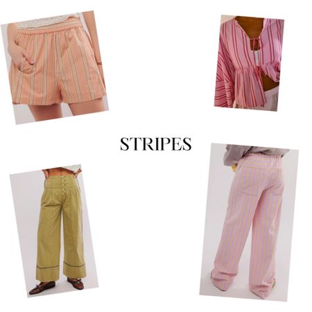 All the stripes from free people! Stripe pants, stripe tops, stripe
dresses 

#LTKSeasonal #LTKstyletip #LTKitbag