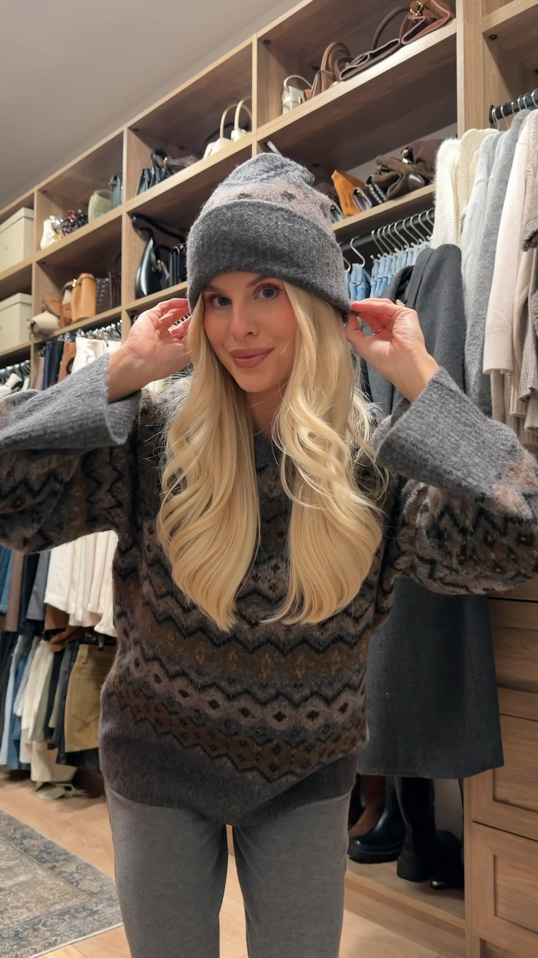 Wearing a medium in sweater (Dark H Grey/ Multi), med in tee, medium in coat (Heather Charcoal), small in pants (Heather Dark Grey), beanie is color Dark H Grey/ Multi, shoes are tts! #kathleenpost
@aritzia #aritziapartner
Holiday comfy chic, Christmas brunch, Christmas morning lounge

#LTKmorningroutine #LTKHoliday #LTKSeasonal #LTKootd #LTKgrwm