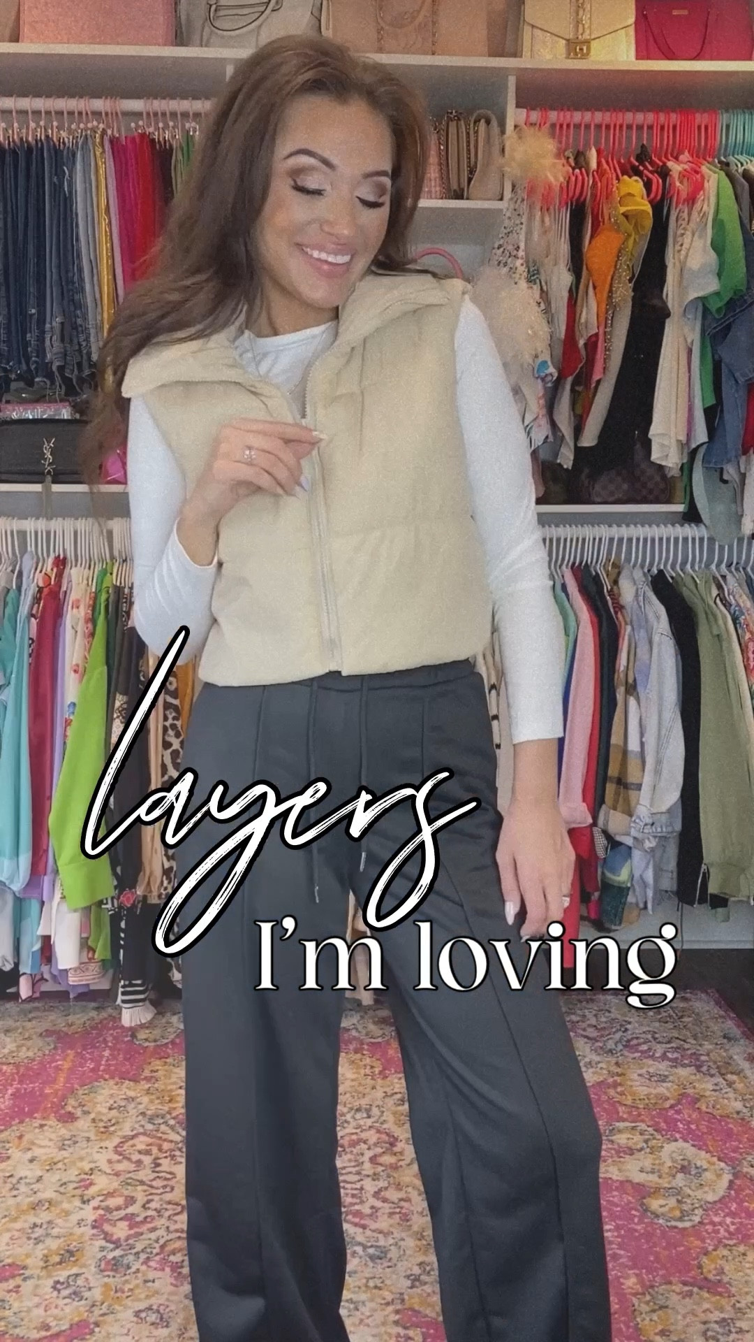 A few of my favorite layers to make it through the next few months! I’m obsessed with these packs of tees & mock neck tops. Both vests are under $10 and easy to dress up or down. Rounding everything up here! 

- cold weather 
- puffer vest
- Sherpa 
- winter essential
- wide leg pants 


#LTKootd #LTKgrwm #LTKmomlife