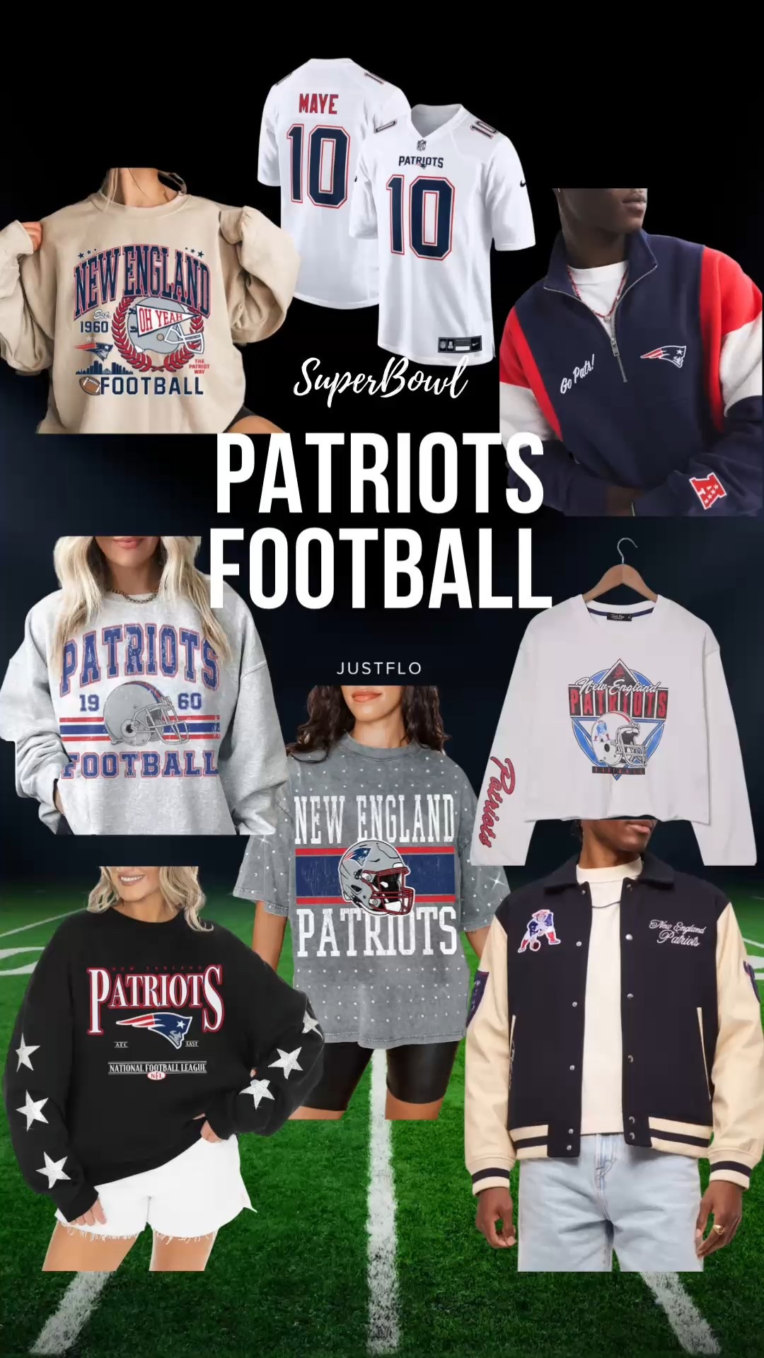 Are you a New England Patriots fan? 🏈
Or just ready for Super Bowl Sunday vibes? Either way… no worries — I linked a few great looks below that are perfect for game day 🍻✨

From cozy layers for the couch to cute-but-comfy outfits you can wear all day, these pieces are total winners. Tap to shop and get game-day ready 🙌
#football #Super Bowl #LTK #LTKStyle #LTKUnder100 #LTKFinds 
#SuperBowlStyle #SuperBowlOutfits #GameDayStyle #GameDayLooks
#FootballFashion #FootballStyle #NFLStyle #NFLFashion
#PatriotsNation #NewEnglandPatriots #PatsFans
#CozyChic #CasualStyle #AthleisureWear #EverydayOutfits
#WeekendStyle #SundayStyle #ComfyCute
#ShopMyLook #InfluencerStyle #StyleInspo #AffordableStyle

#LTKSaleAlert #LTKootd #LTKSeasonal