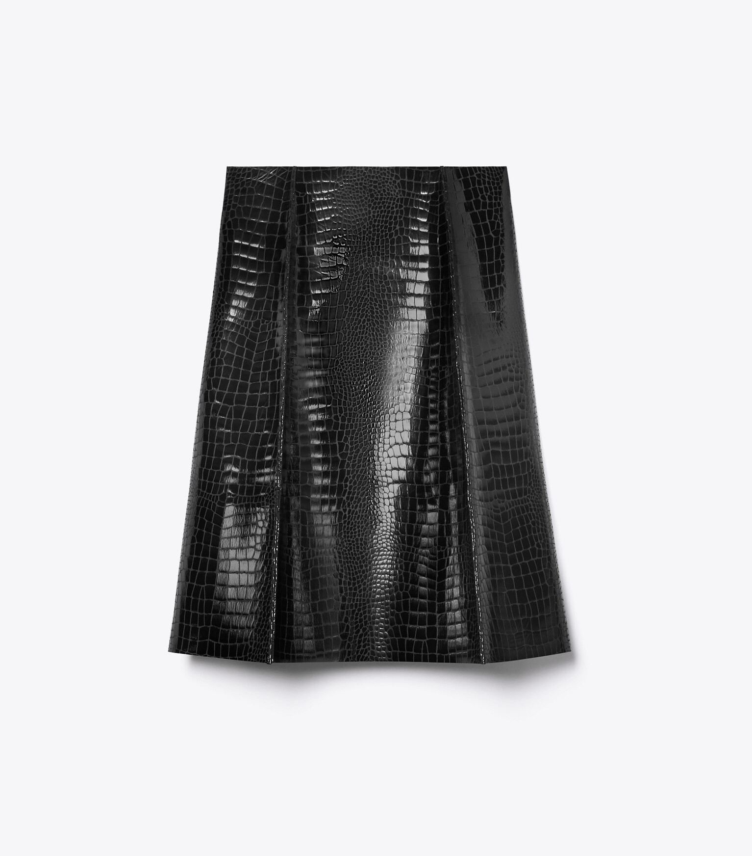 Faux Croc Skirt: Women's Designer Bottoms | Tory Burch | Tory Burch (US)