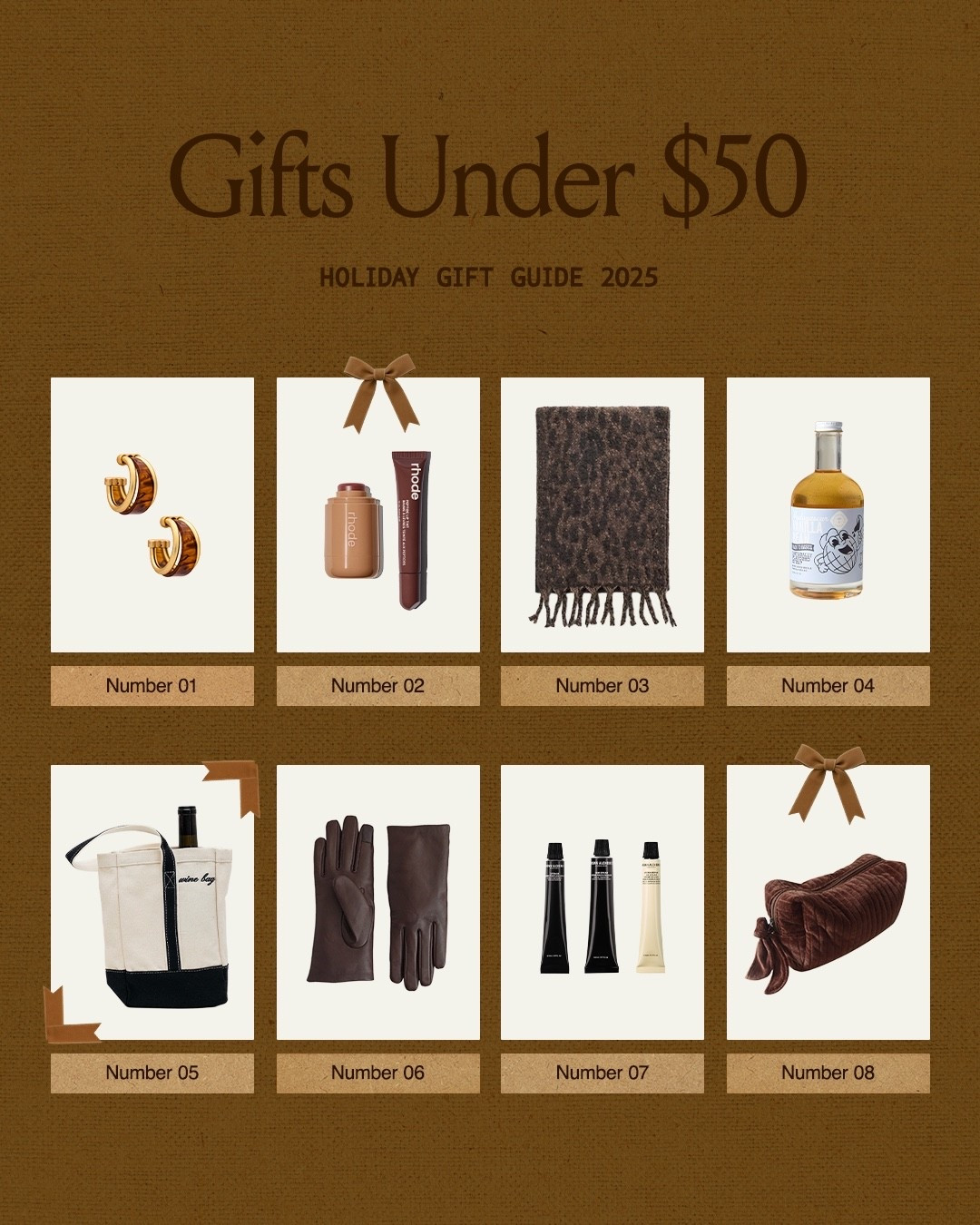 GIFT GUIDE: under $50

#LTKGiftGuide