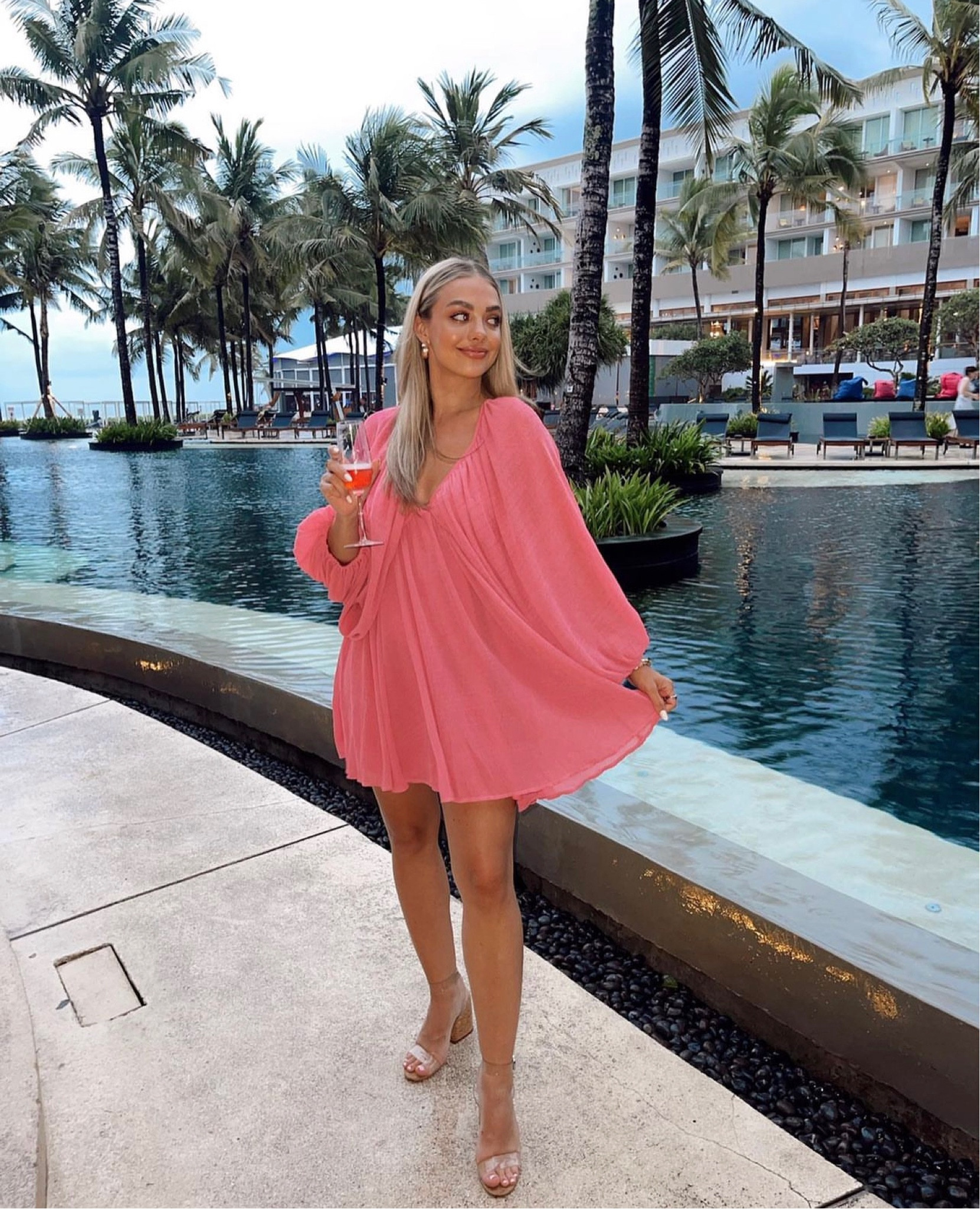 Palm beach Barbie vibes in this dress🌴💓💃🏼

#LTKstyletip #LTKtravel #LTKbeauty