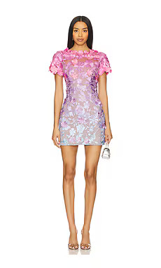ELLIATT Bella Mini Dress in Ombre Multi from Revolve.com | Revolve Clothing (Global)