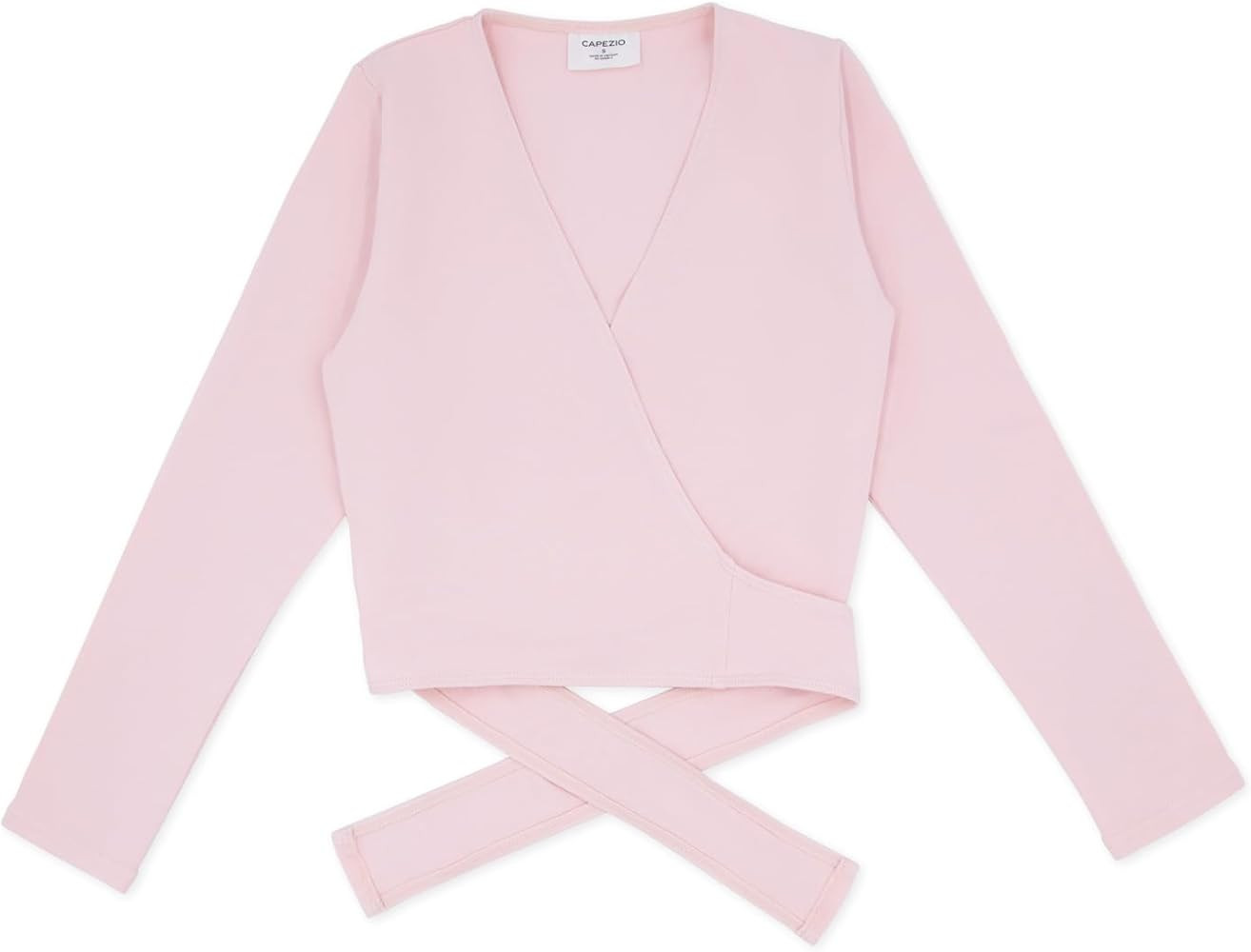 Capezio Little Girls' Classics Wrap Top | Amazon (US)