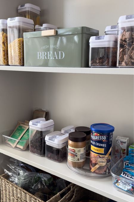 Pantry Organization #foodstorage #pantry #foodcontainers #acryliccontainers 

#LTKfindsunder50 #LTKhome