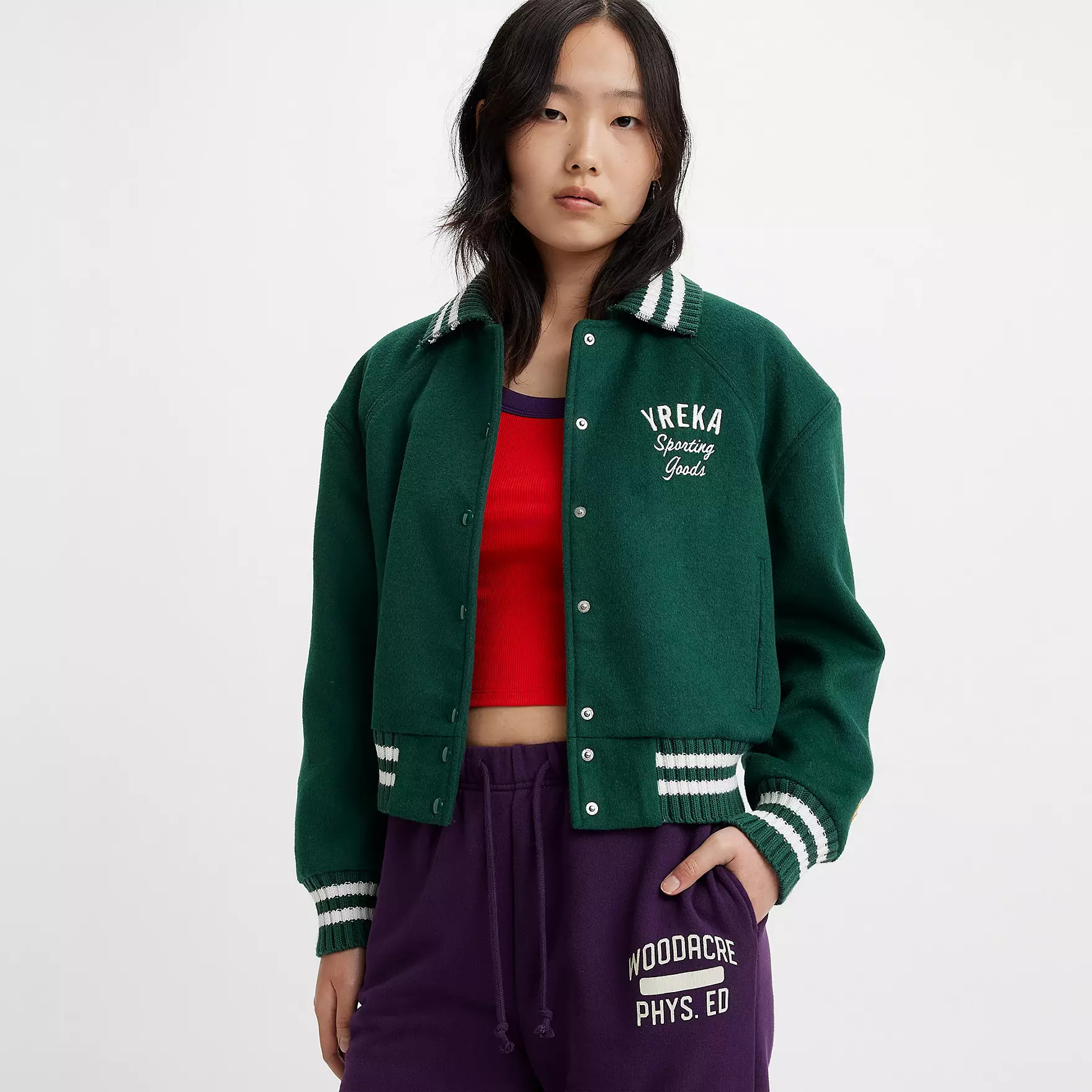 Gold Tab™ Shrunken Varsity Jacket | Levi's CA