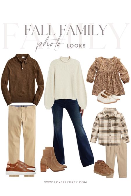 A denim option for fall family photo outfit ideas! Perfect for colder temperatures! I wear an XS in the sweater S in the flares! 

Loverly Grey, fall family outfits

#LTKstyletip #LTKfamily #LTKSeasonal