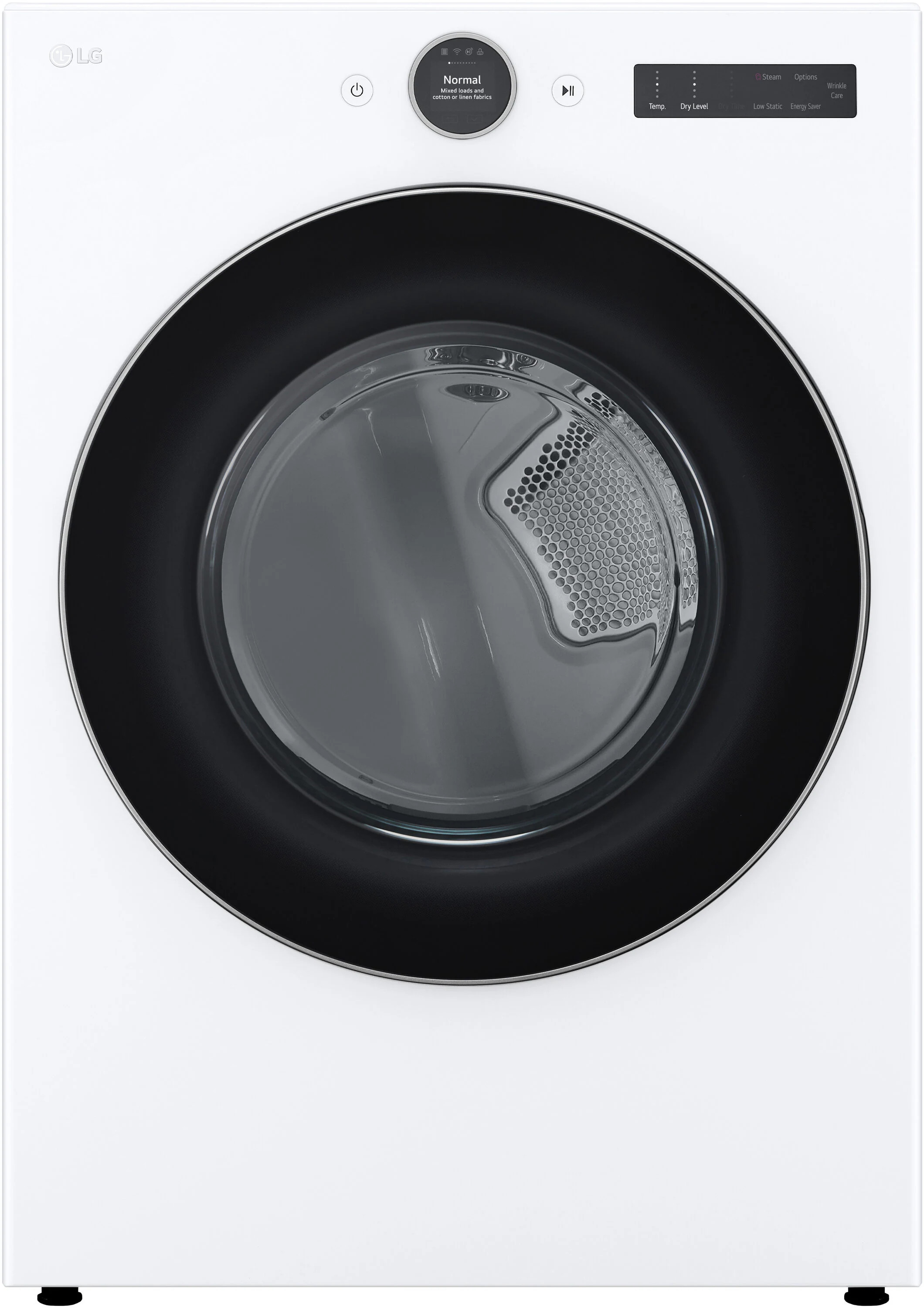 LG TurboSteam 7.4-cu ft Stackable Vented Gas Dryer with Steam Cycle ( White ) | DLGX5501W | Lowe's
