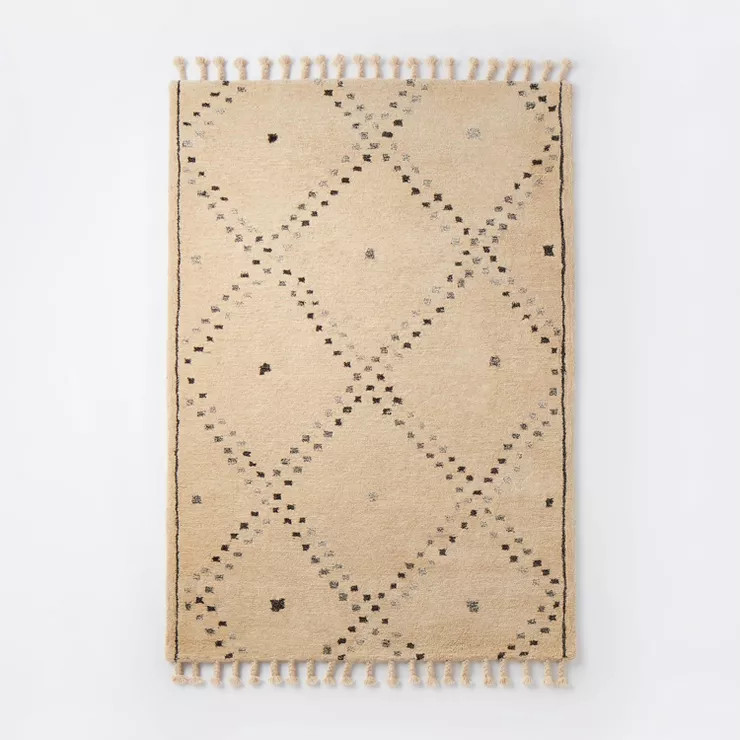 Tufted Rug Natural/Slate - Threshold™ designed with Studio McGee | Target
