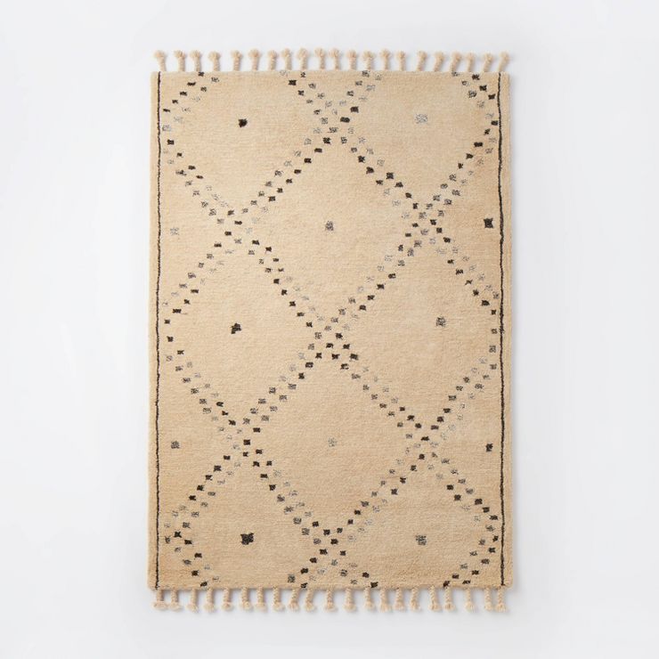 Tufted Rug Natural/Slate - Threshold™ designed with Studio McGee | Target