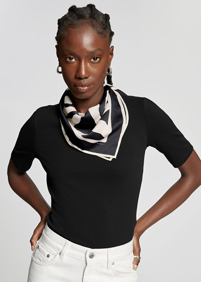 Slim-Fit Cotton Blend T-Shirt | & Other Stories (EU + UK)