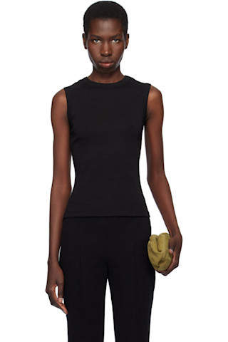 Black Esmé Tank Top | SSENSE