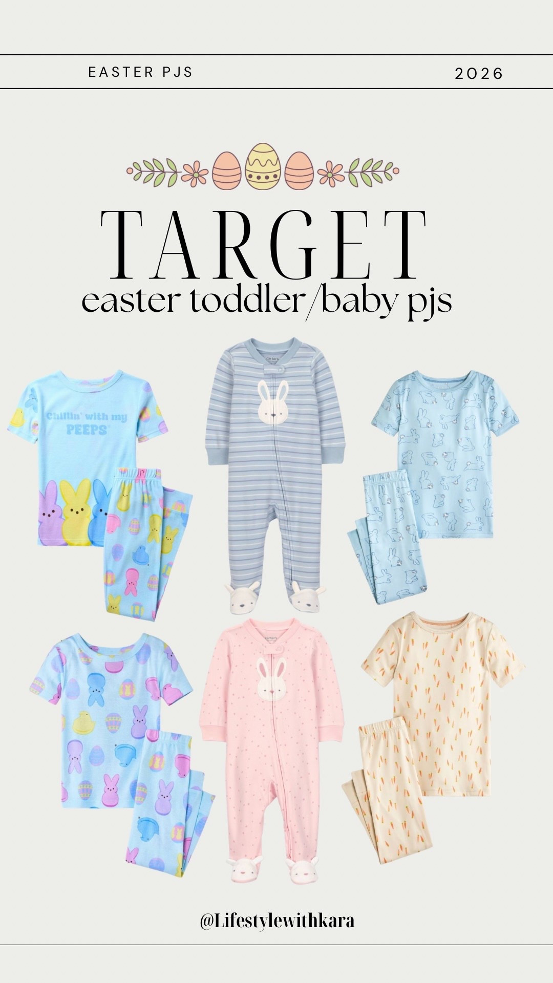 Target Easter pjs range from $11-$15!!