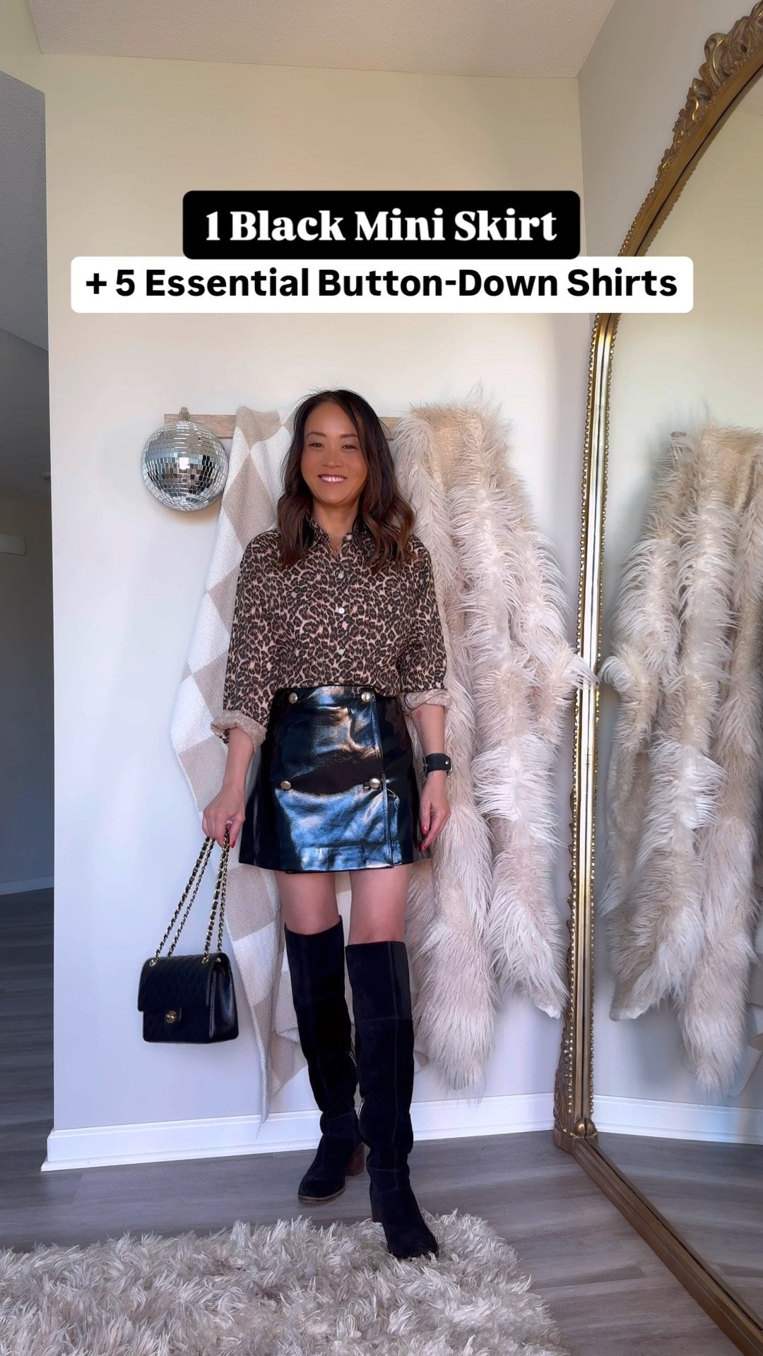 Fall fashion, fall outfits 

Save $70 on this statement mini skirt for a limited time!🖤

Any black mini is a core closet piece for endless outfit styling using.  Only one of these button up/button down shirts is newer in my rotation!

Skirt: TTS XS

#LTKSaleAlert #LTKStyleTip #LTKVideo