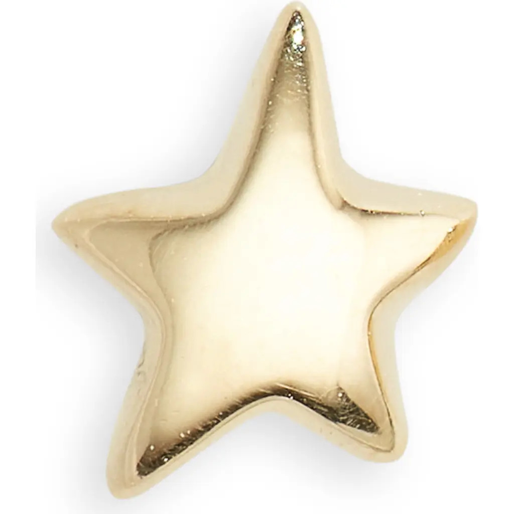 Monica Vinader Star Single Stud Earring in Gold at Nordstrom | Nordstrom