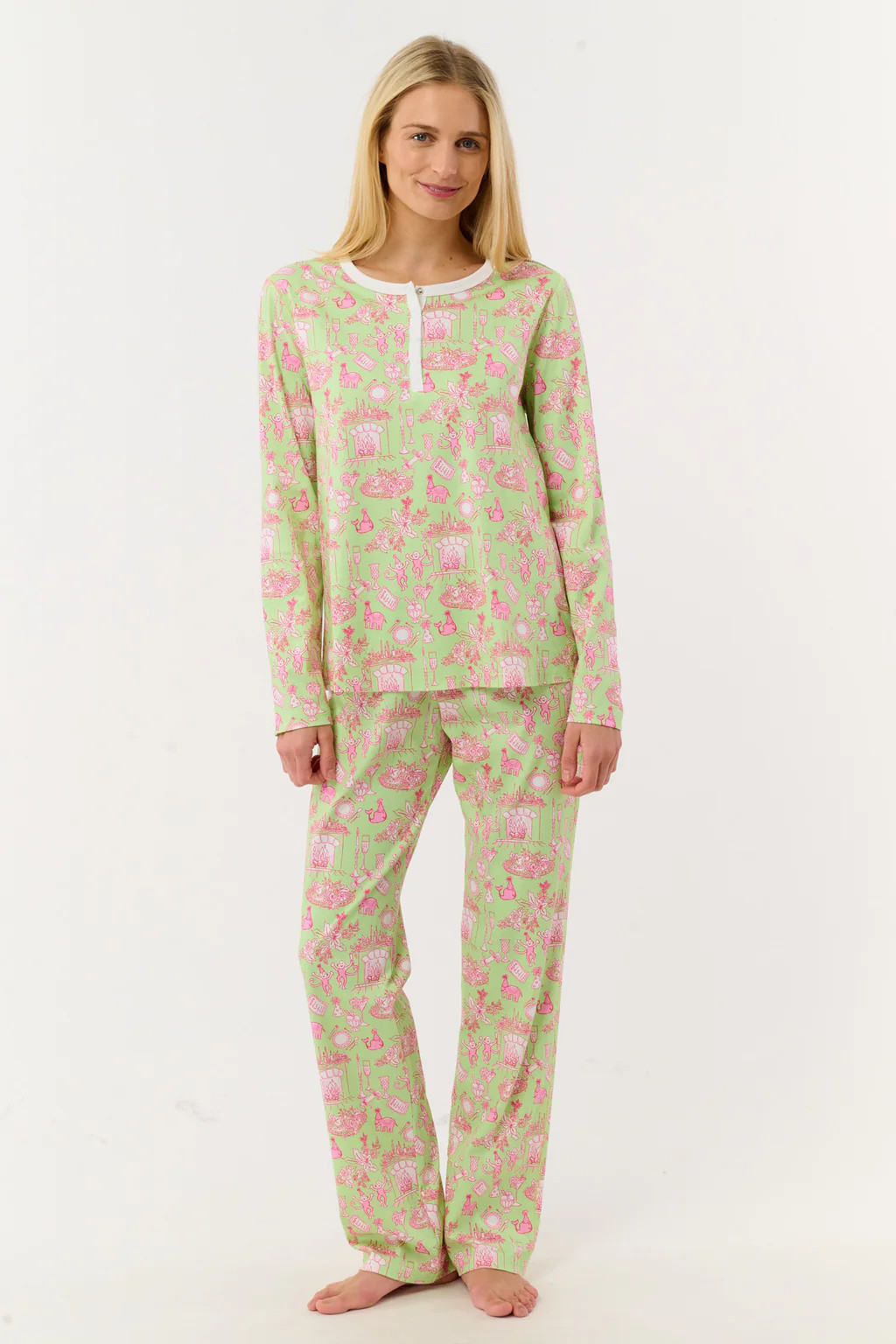 Party Toile Pajamas | Roller Rabbit