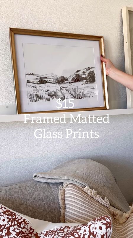 Yes you read that right! Only $15 for a framed, matted, glass print!! Such a crazy good price!!! Perfect for anywhere in your home!!!! #homedecor 

#LTKStyleTip #LTKHome #LTKSaleAlert