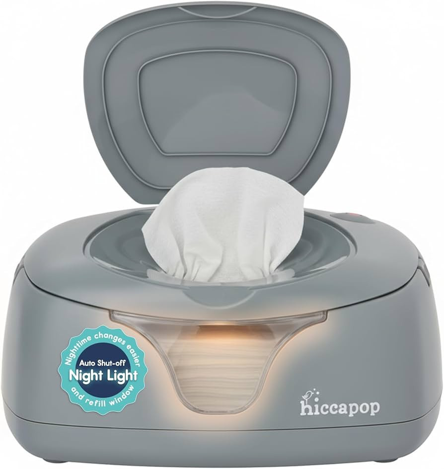 Hiccapop Baby Wipe Warmer and Baby Wet Wipes Dispenser | Baby Wipes Warmer for Babies | Diaper Wi... | Amazon (US)