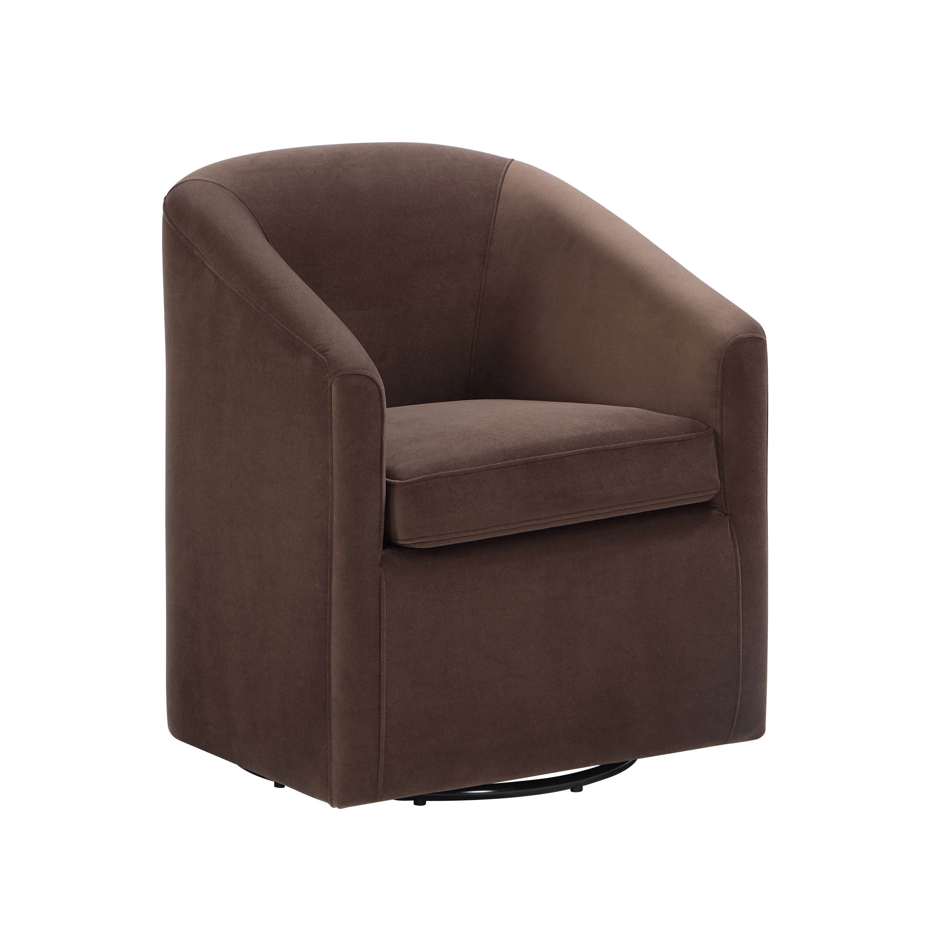 Jalayia 26" W Velvet Swivel Armchair | Wayfair North America