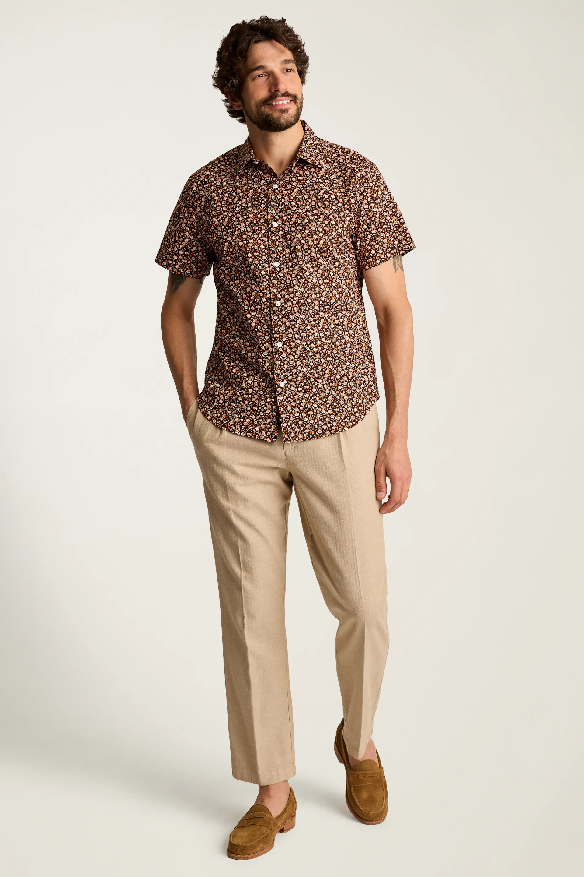 Color: black rust floral | Bonobos (US)