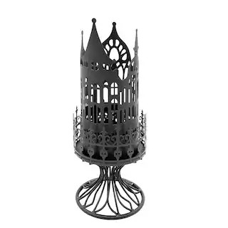 Black Castle Pillar Candle Holder by Ashland® | Michaels | Michaels Stores