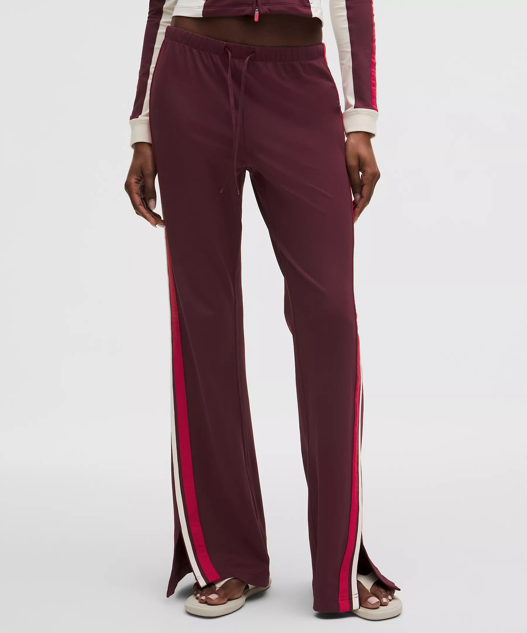 Striped Slim-Fit Mid-Rise Track Pant | Lululemon (US)