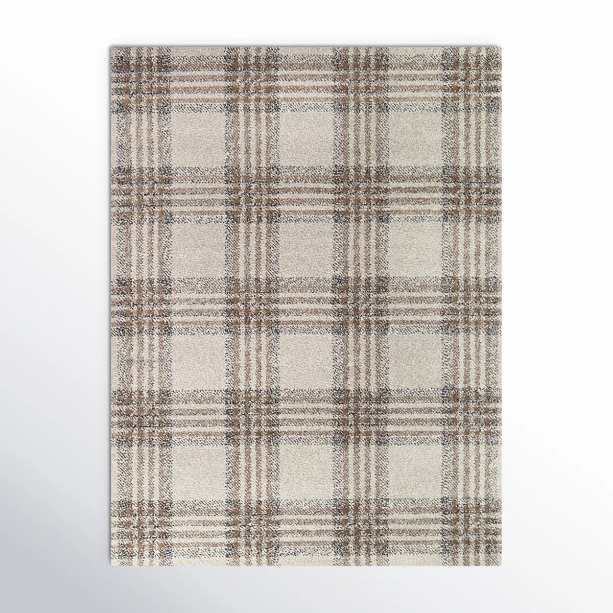 Kage Monte Brown/Gray/Black Classic Plaid Area Rug | Wayfair North America