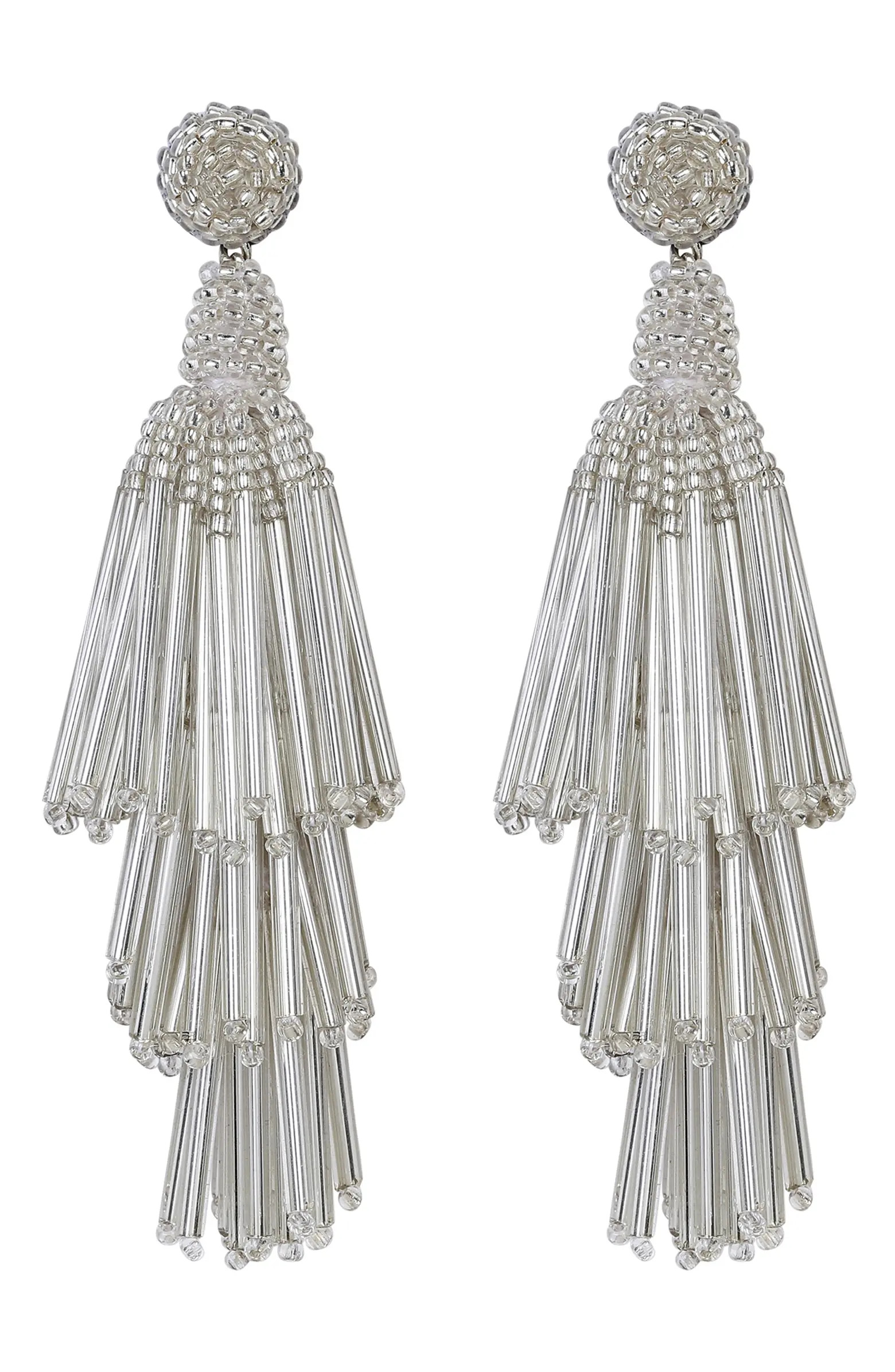 Deepa Gurnani Rain Tassel Earrings | Nordstrom | Nordstrom