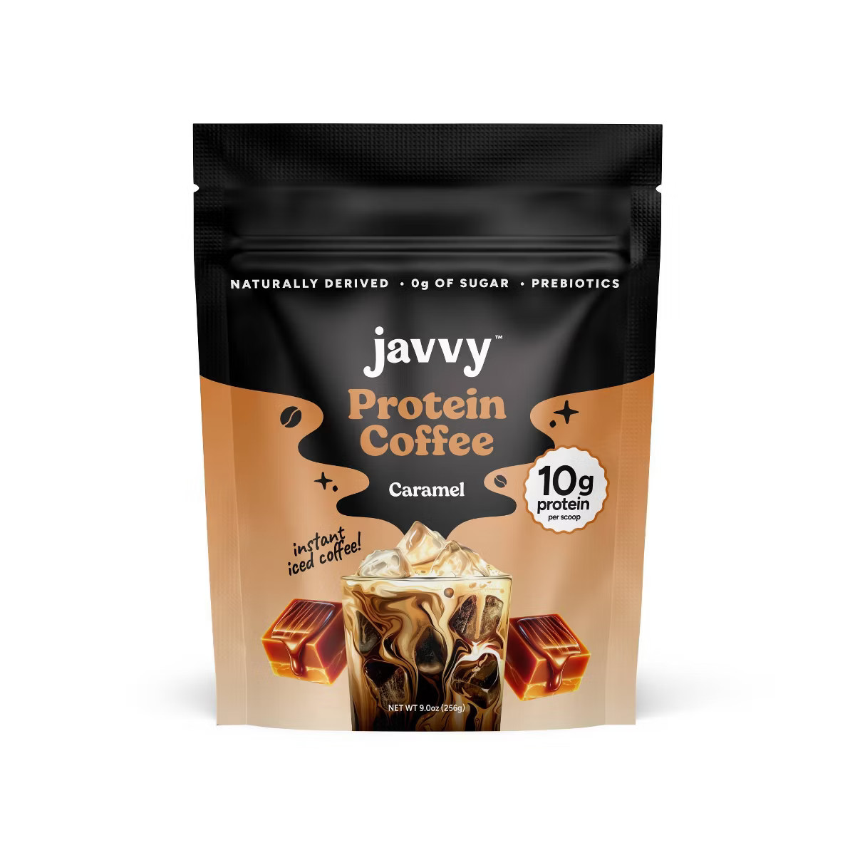 Javvy Caramel Protein Instant Coffee - 9oz | Target