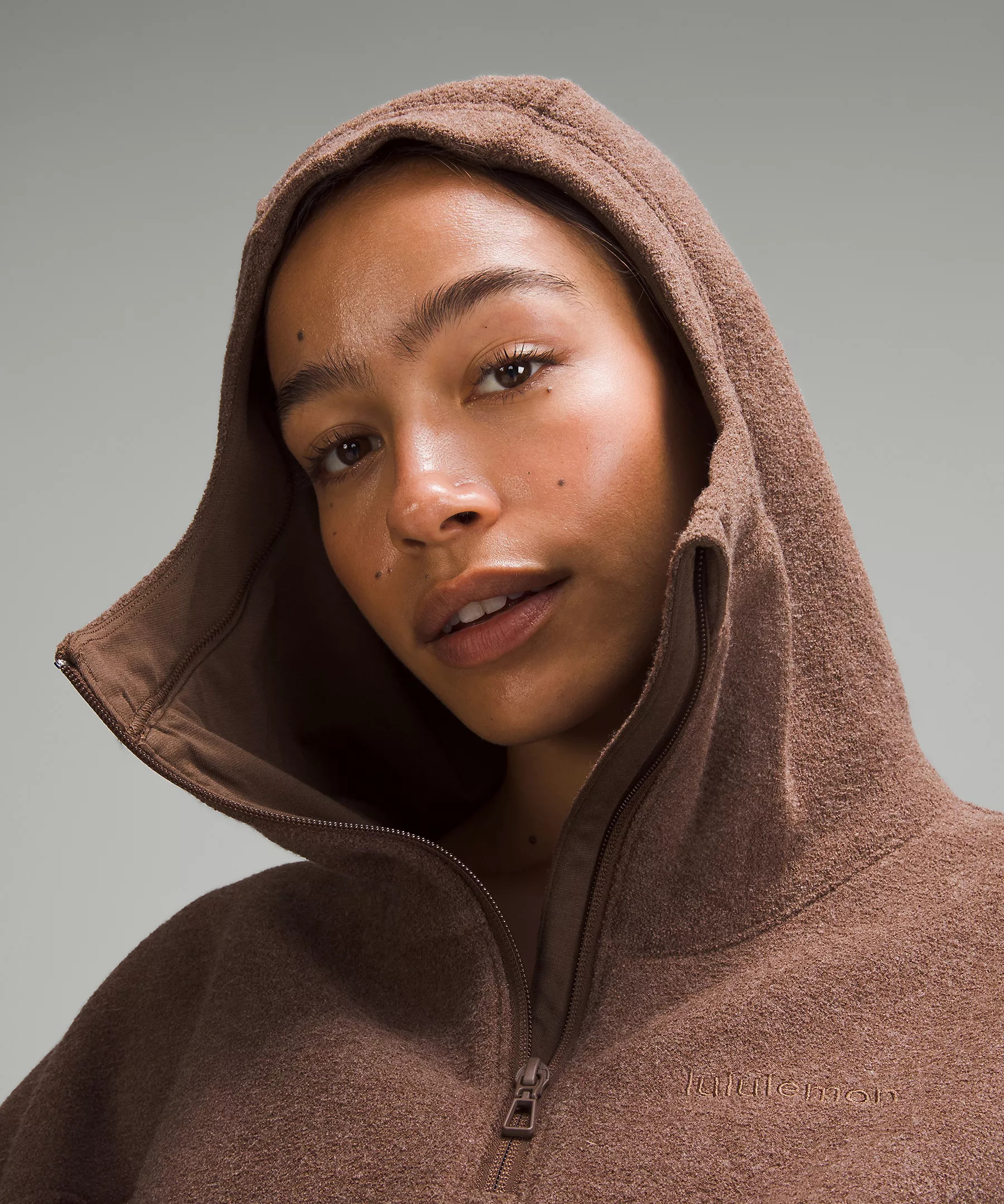 Looped Terry Fleece Half-Zip Hoodie | Women's Hoodies & Sweatshirts | lululemon | Lululemon (US)