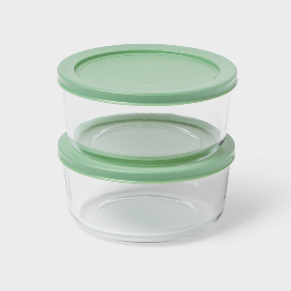 2pk Glass Round Food Storage Container Set - Room Essentials™ | Target