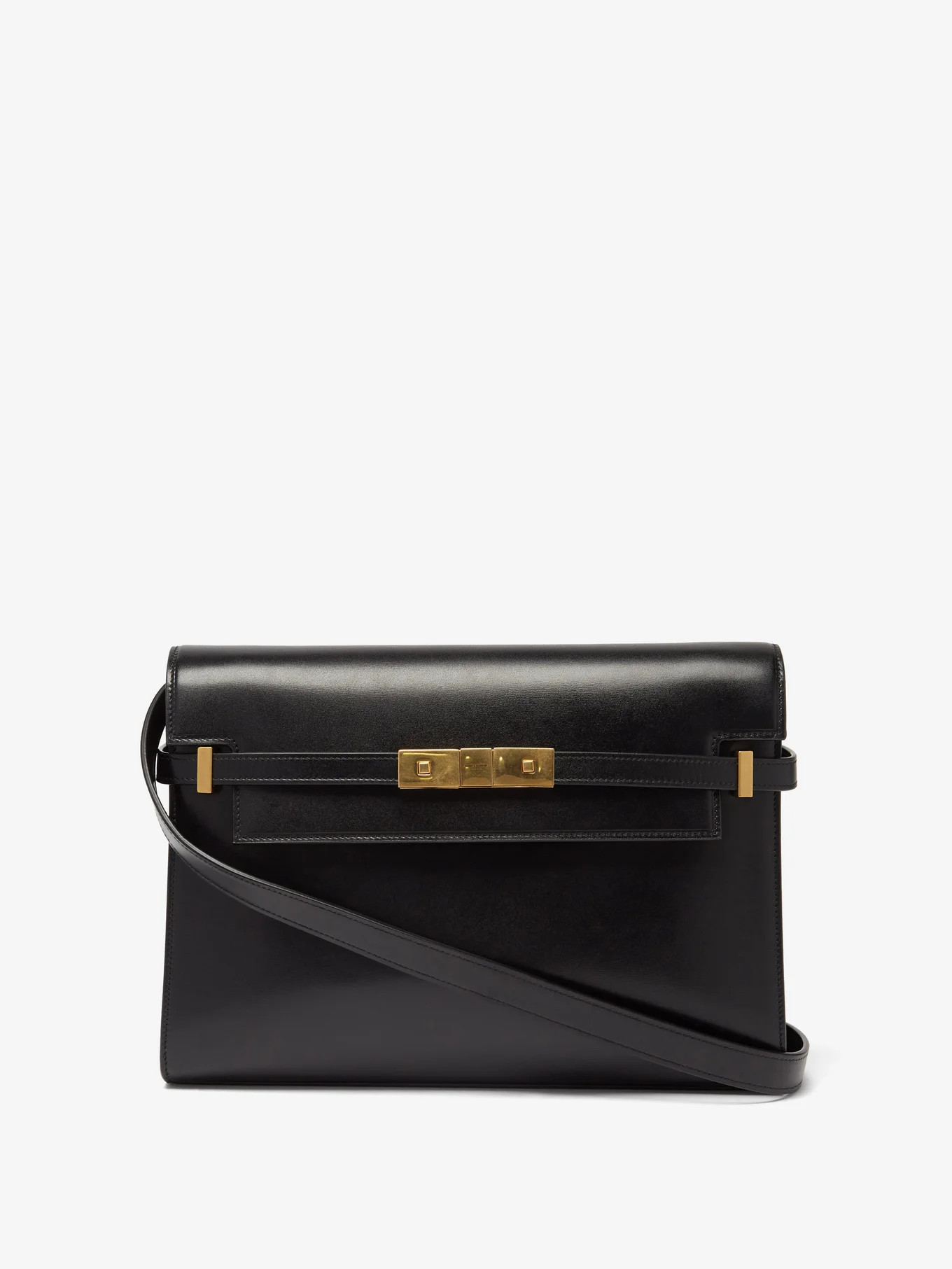 Manhattan leather shoulder bag | Saint Laurent | Matches (UK)