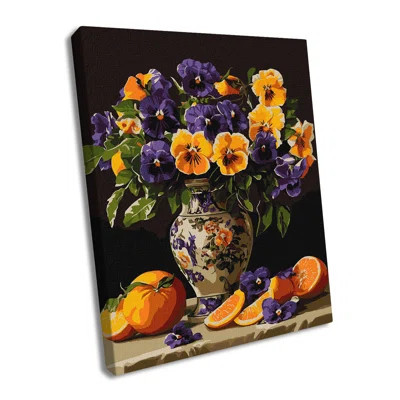 Painting by Numbers kit Sophisticated violets KHO3293 | Wayfair North America