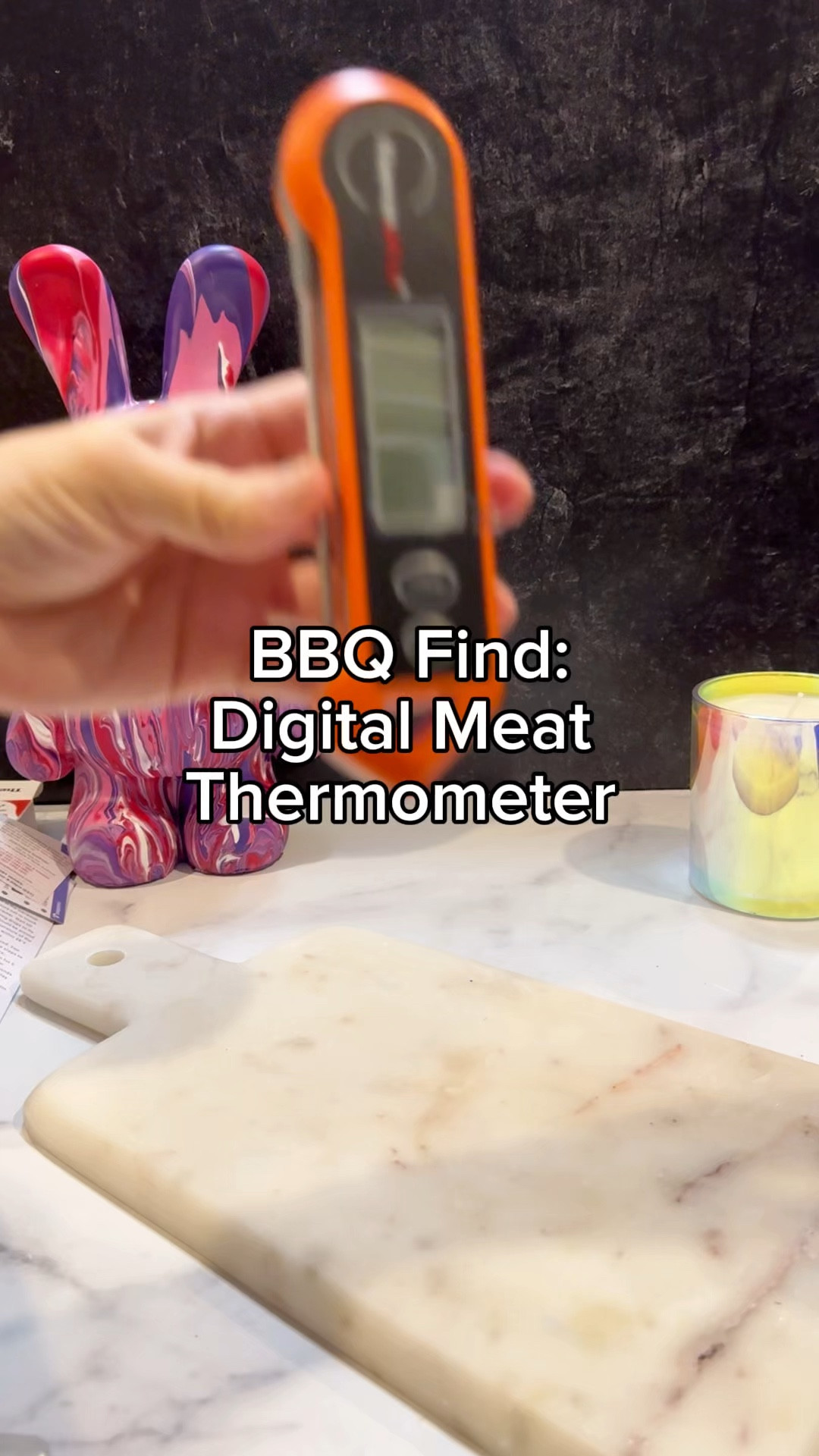 This is one of my favorite finds for when BBQing and pretty much cooking any type of meat. This digital meat thermometer is super accurate and easy to use. 

You can lock in the temperature, turn the light on and off, and chage from F to C. It also brings a meat temperature guide sheet on the back. 



#LTKxPrimeDay #LTKHome #LTKVideo