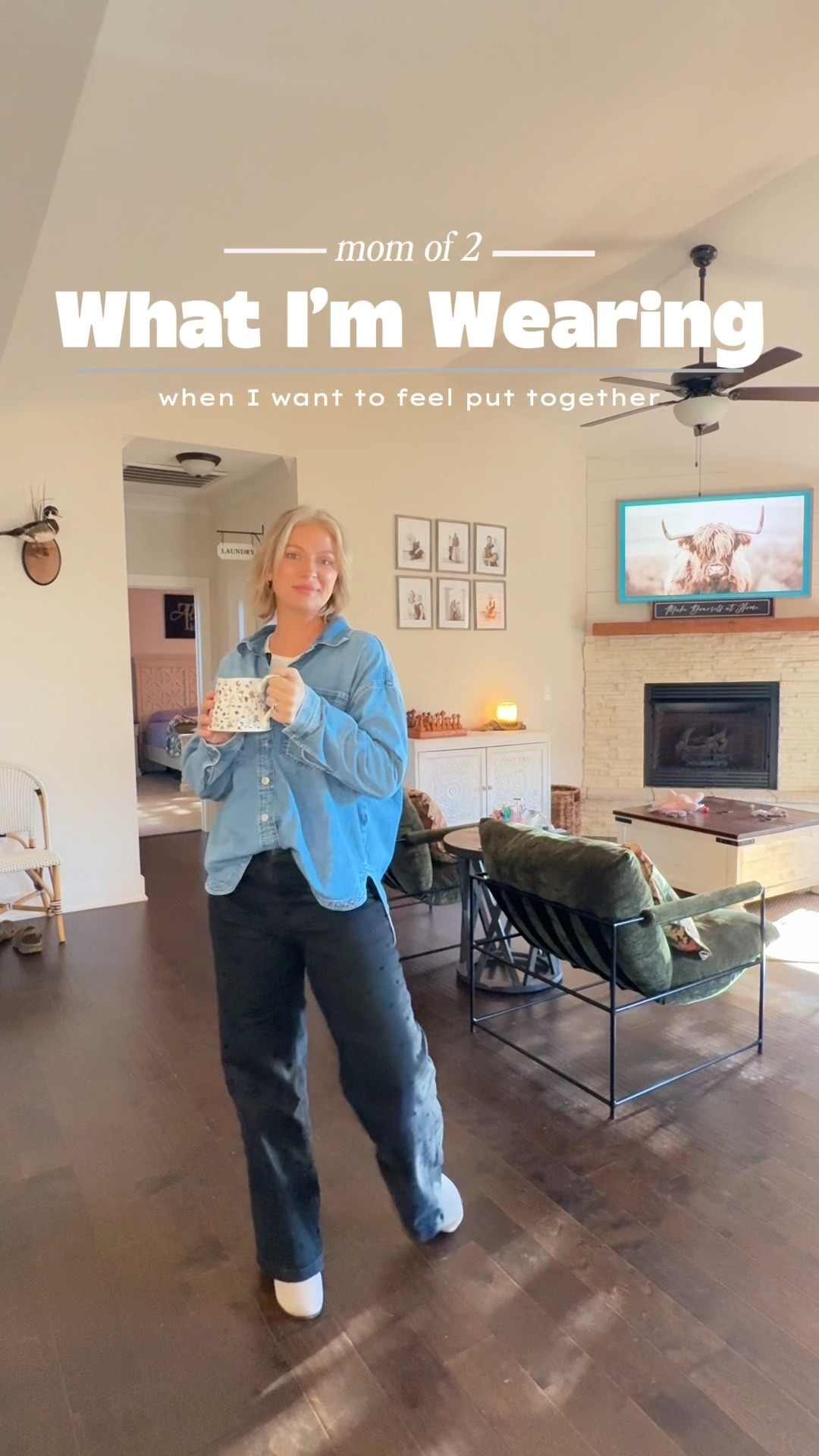 Because denim is always a good idea🩵 


#LTKgrwm #LTKmomlife #LTKootd