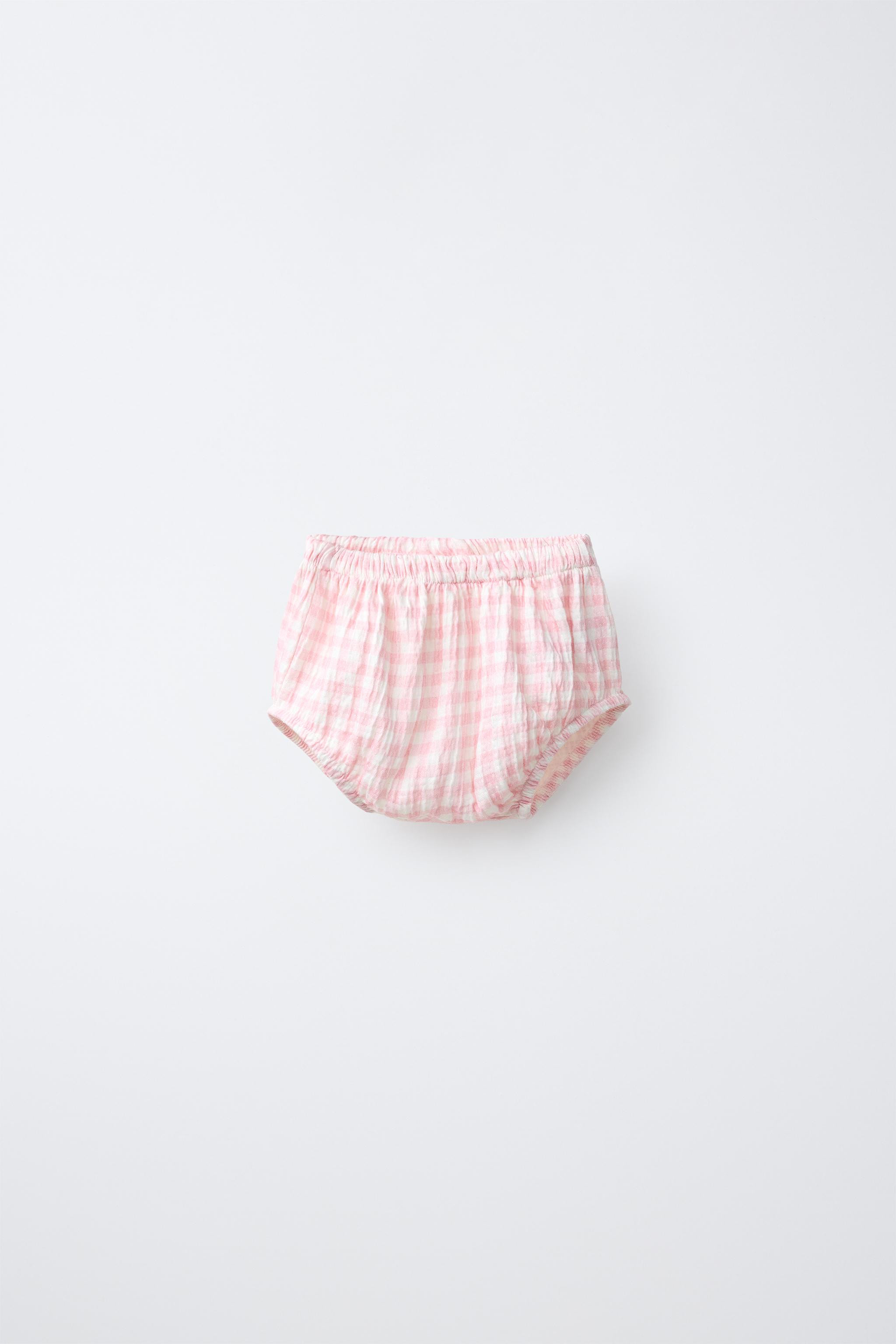 GINGHAM LABEL UNDERWEAR | Zara US