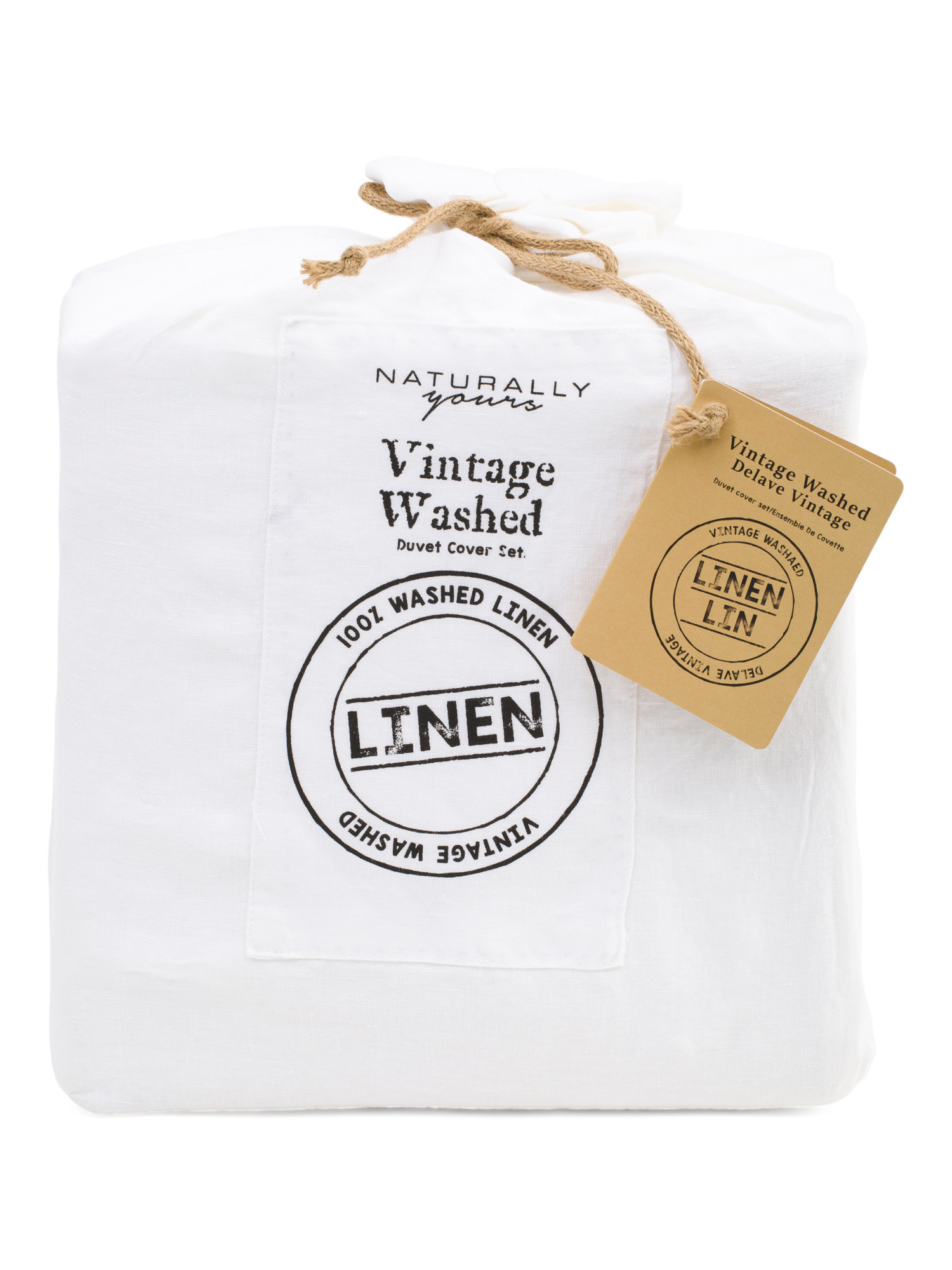 Washed Linen Duvet Cover Set | Bed & Bath | Marshalls | Marshalls