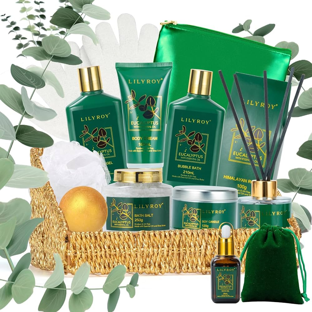Spa Gift Baskets Set for Women Gifts Bath and Body Gift Basket for Women Men Father's Day Gift Se... | Amazon (US)