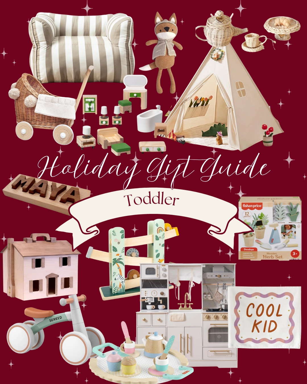 🎁✨ Playful, adorable, and toddler-approved! My Toddler Holiday Gift Guide is filled with cozy favorites, imaginative toys, and sweet little gifts perfect for their growing curiosity. Tap to shop all the cutest picks! #ToddlerGiftGuide #HolidayGifts #ToddlerToys #ChristmasGifts #LittleOnes

#LTKGiftGuide #LTKKids #LTKHoliday