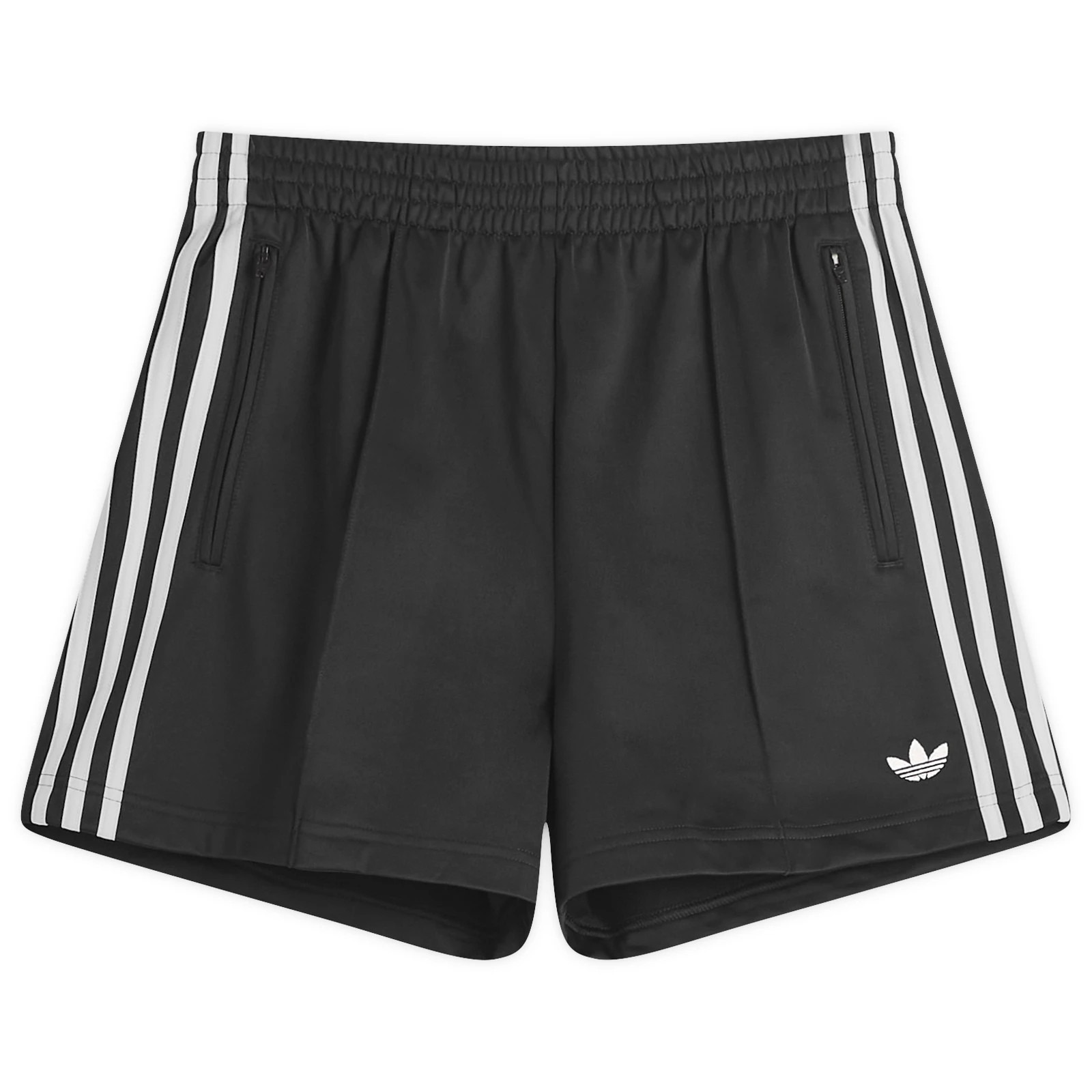 Adidas Women's Firebird Shorts in Black/White, Size X-Small | END. Clothing