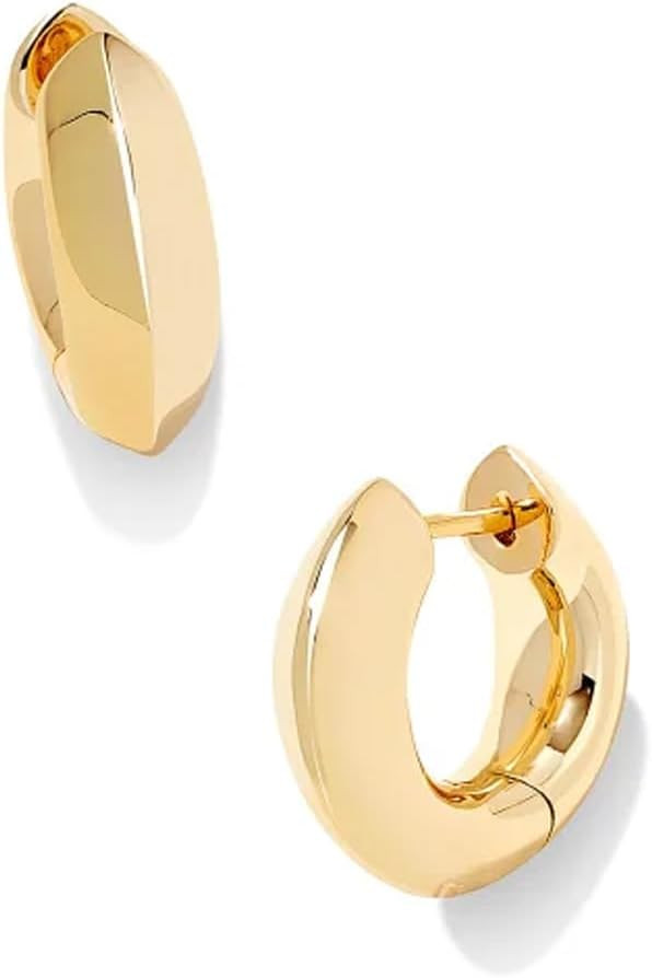 Kendra Scott Mikki Metal Huggie Earring, Fashion Jewelry for Women | Amazon (US)