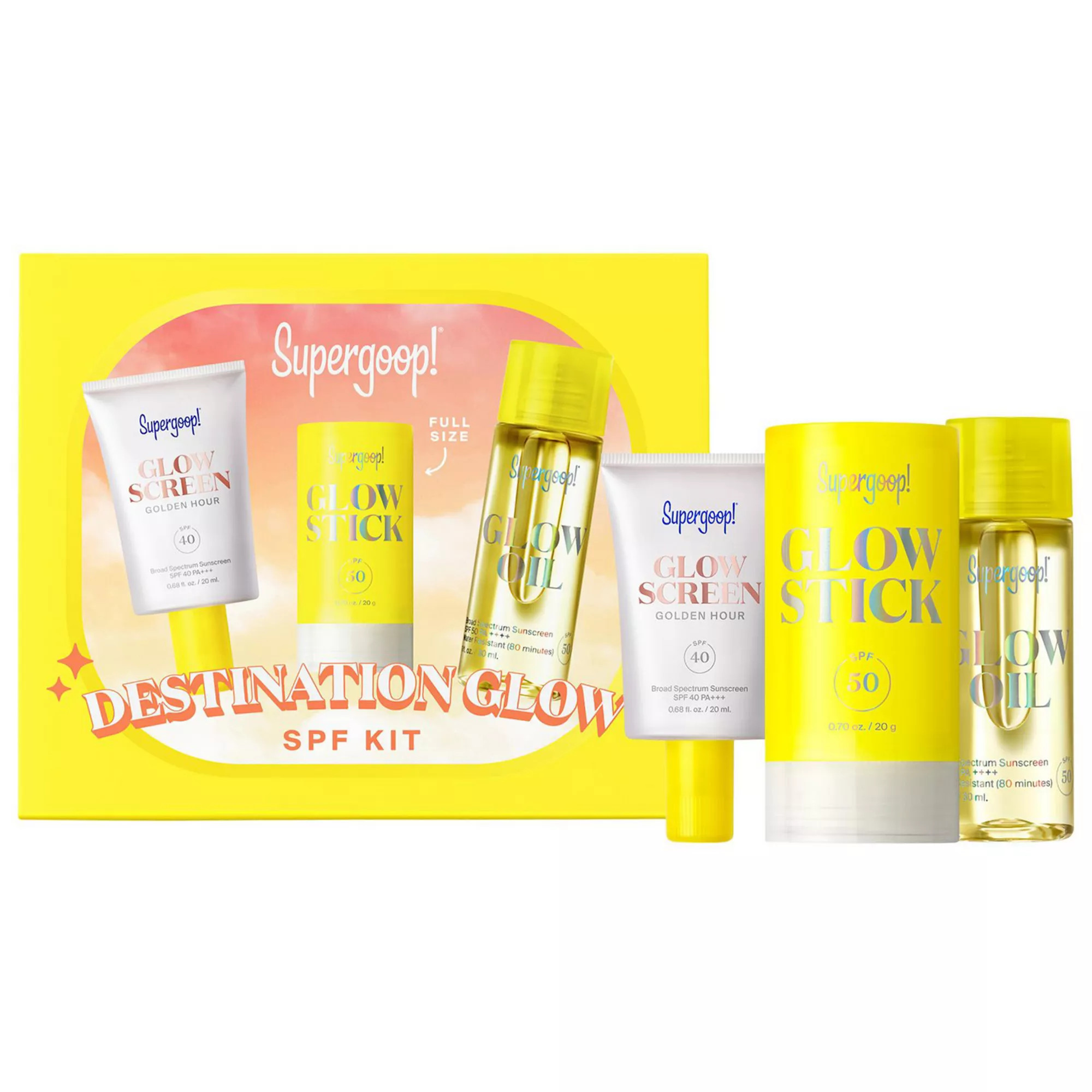 Supergoop! Destination Glow SPF Kit | Kohl's