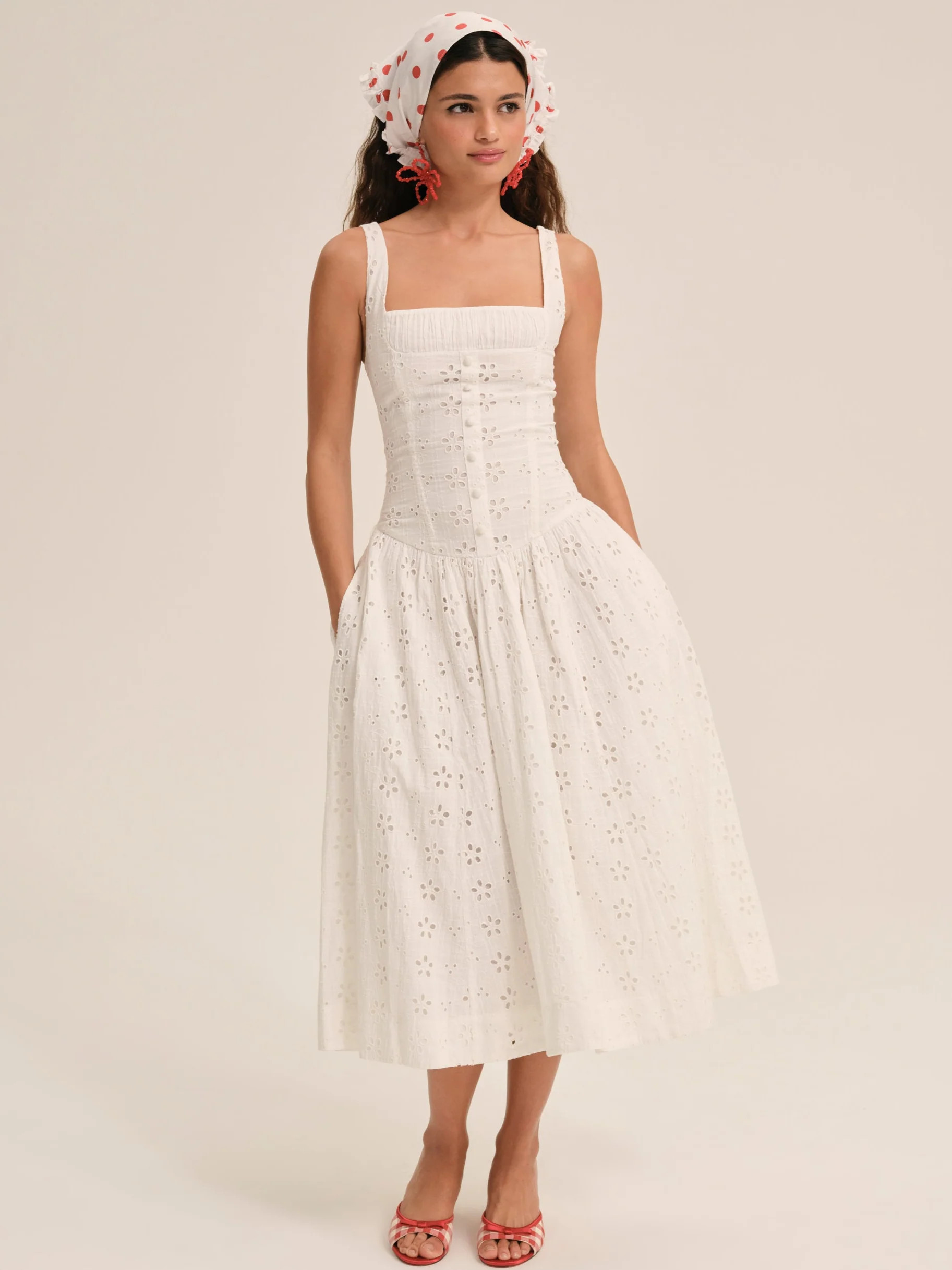 Dreamy Daisy Midi Dress | For Love & Lemons