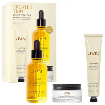 JVNComplete Scalp & Hair Oil, Air Dry Cream and Recovery Serum Set | Sephora (US)